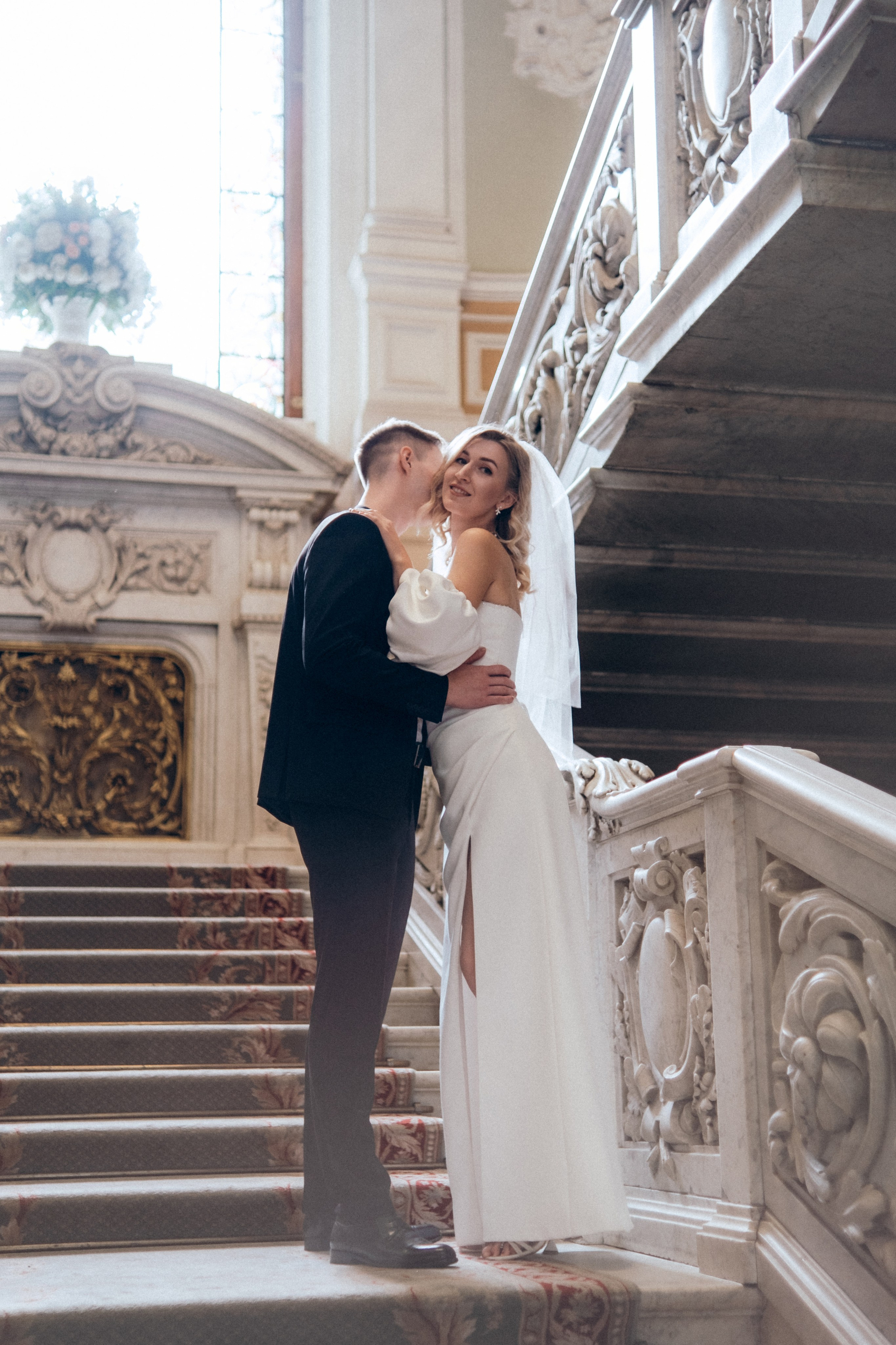 Дворец Бракосочетания № 1(дневная) +прогулка. Фотограф в Санкт-Петербурге Кристина Брянская