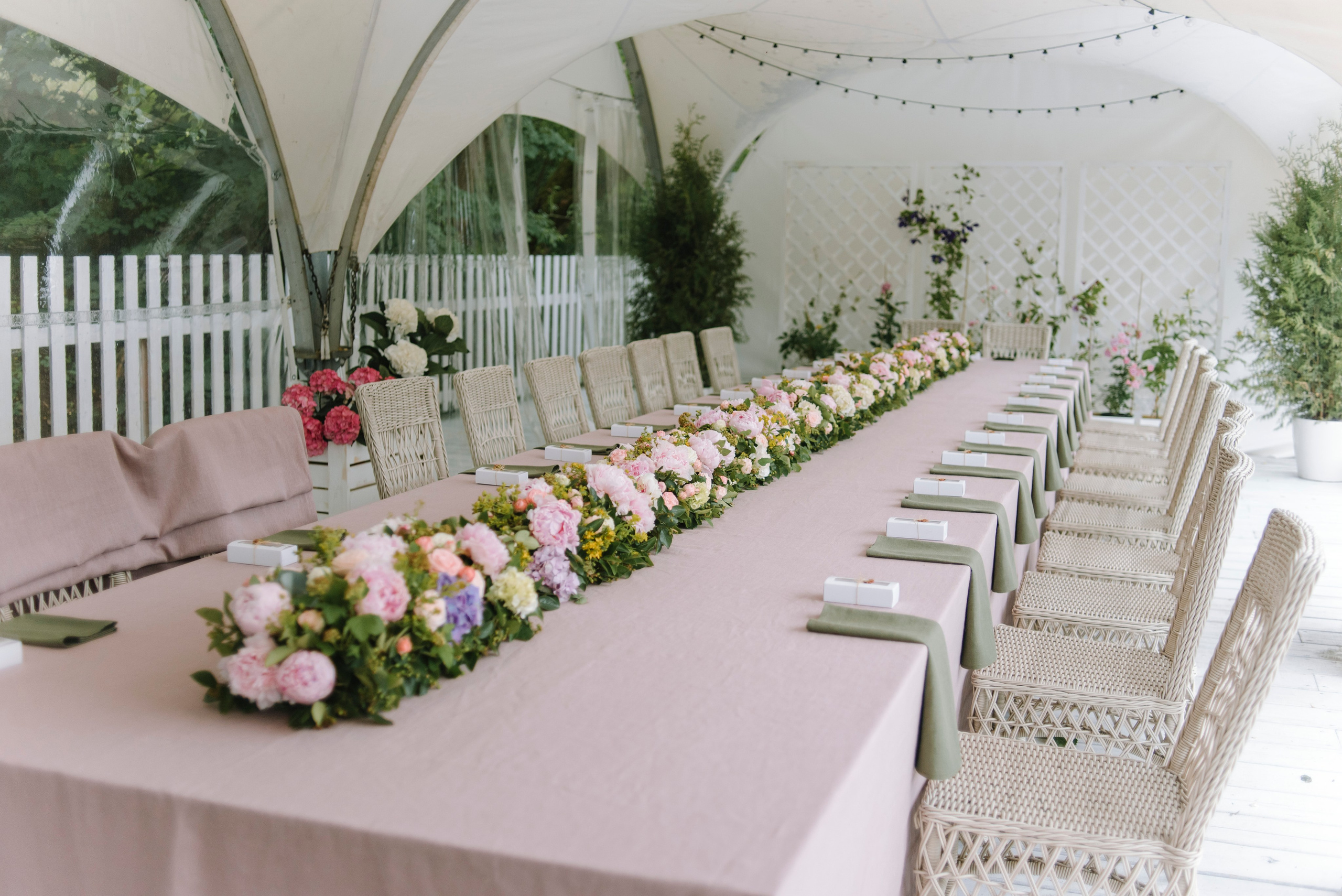 Ресторан Причал. Оформление свадеб, декор свадеб Вера Маркова, Москва