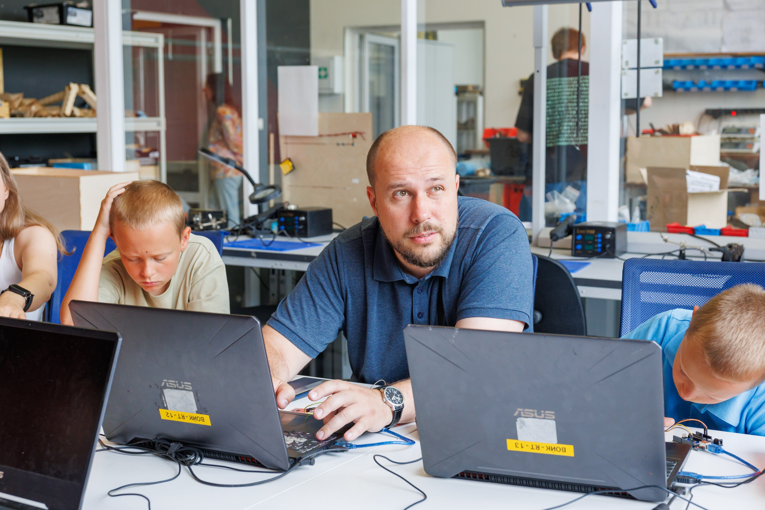 Детское мероприятие в Технопарке. Фотограф в Москве Дмитрий Емельянов