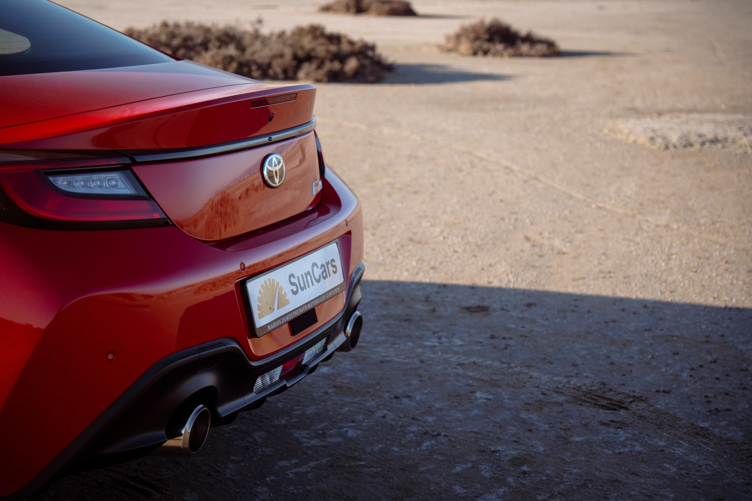 Toyota GR86. Photographer in Cyprus