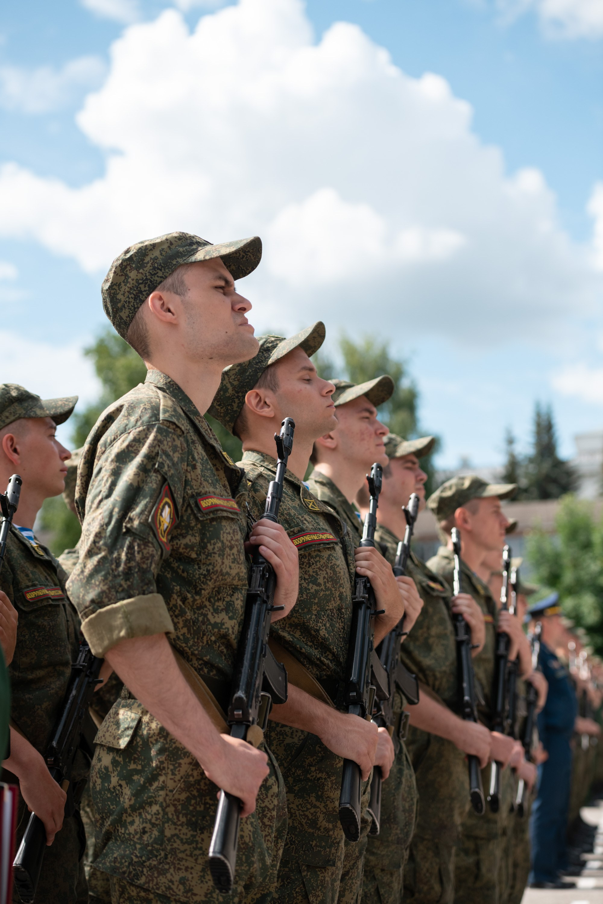 На присяге у курсантов военной кафедры ТулГУ. Фотограф и видеооператор в Туле | Даниил Рыбак