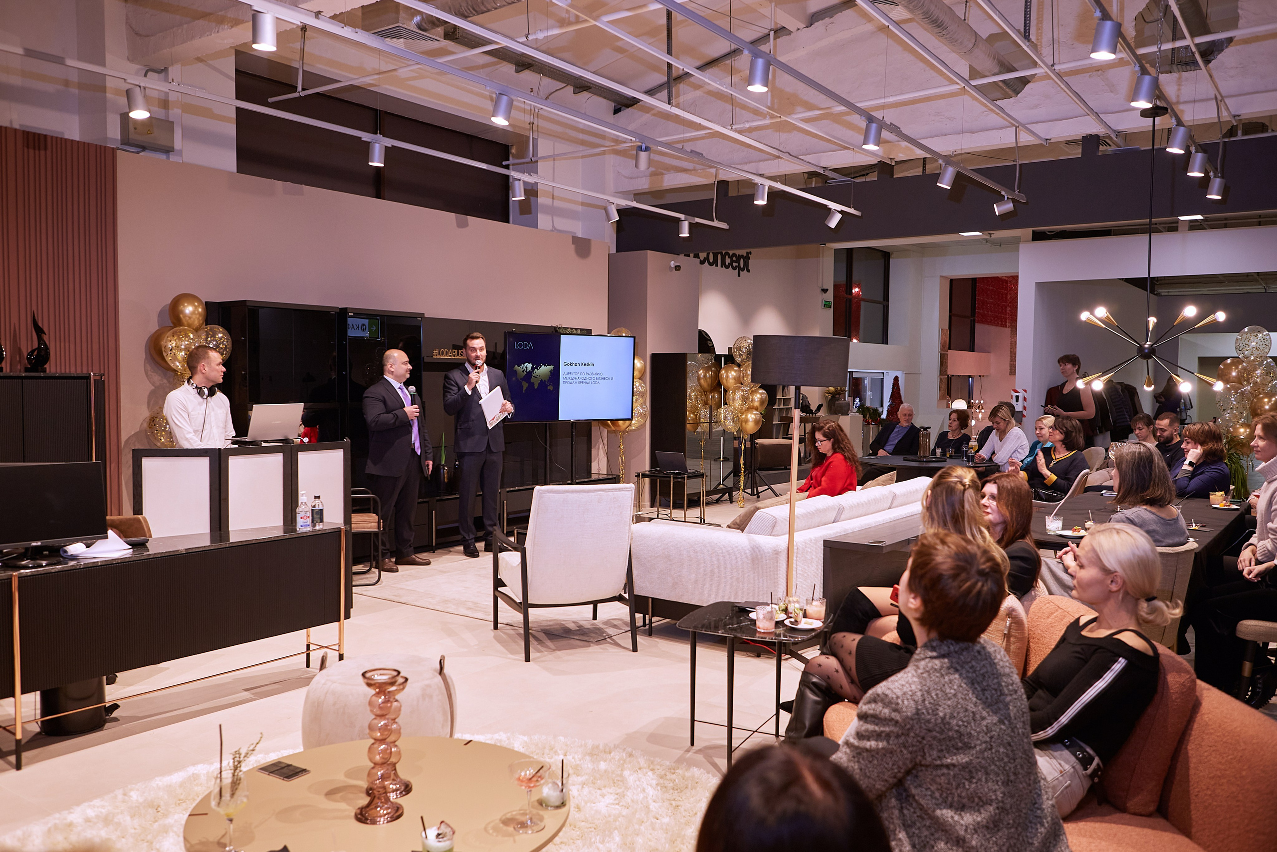 Открытие мебельного салона LODA RUSSIA. Фотограф Андрей Егоров