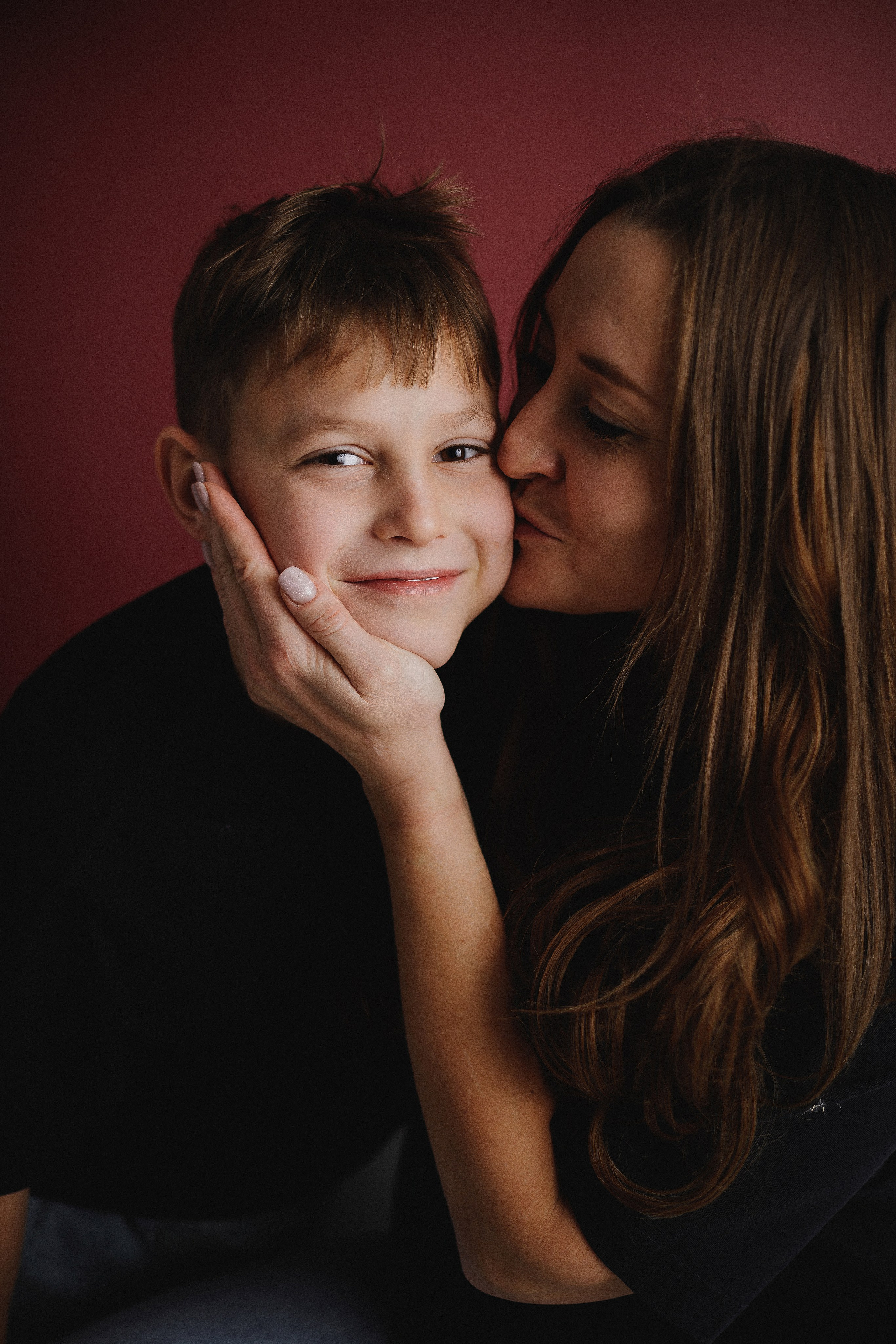 Фотография мамы и сына