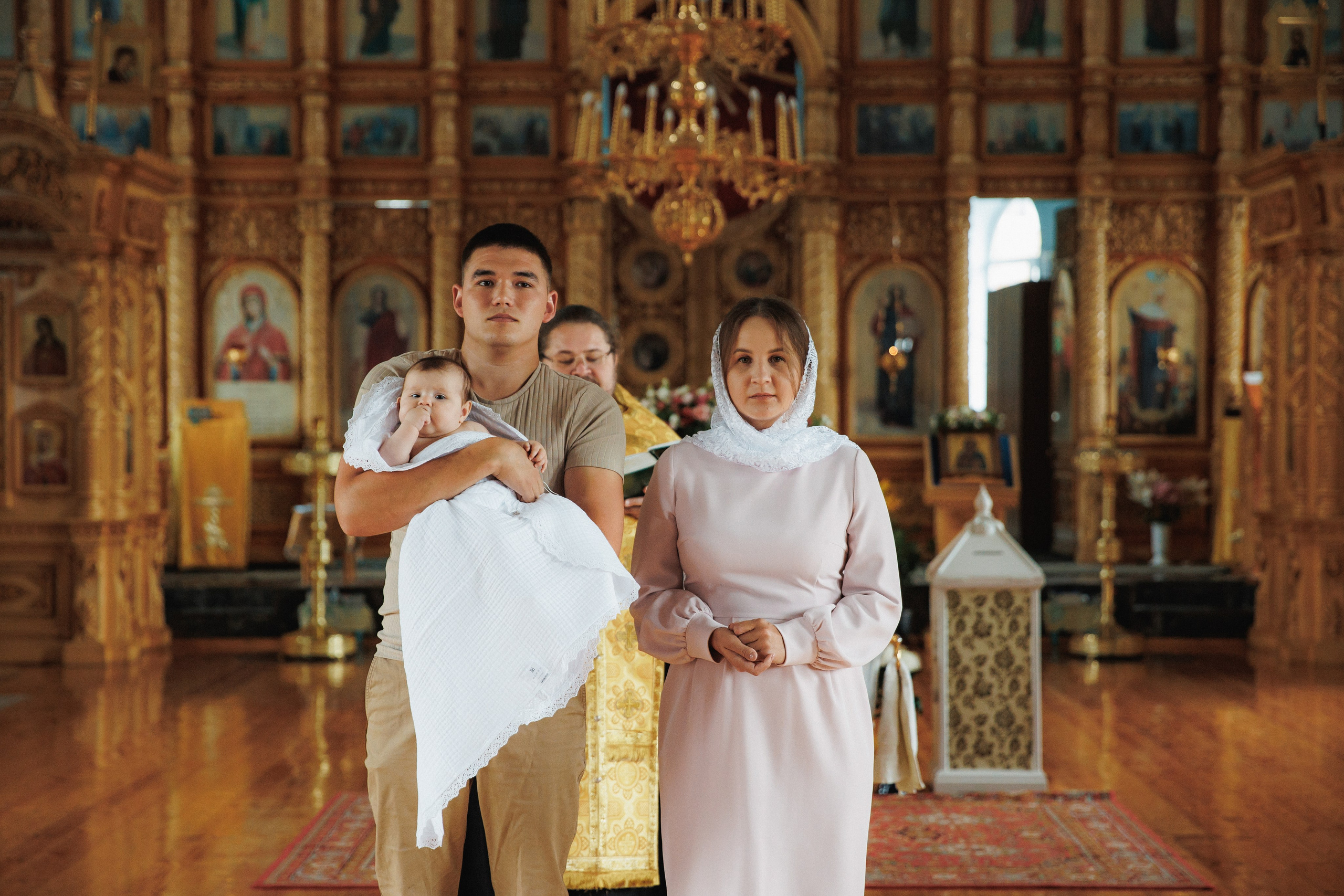 Таинство крещения Канаш (2023). Romanovs | Свадебный фотограф и видеограф Чебоксары Казань Москва