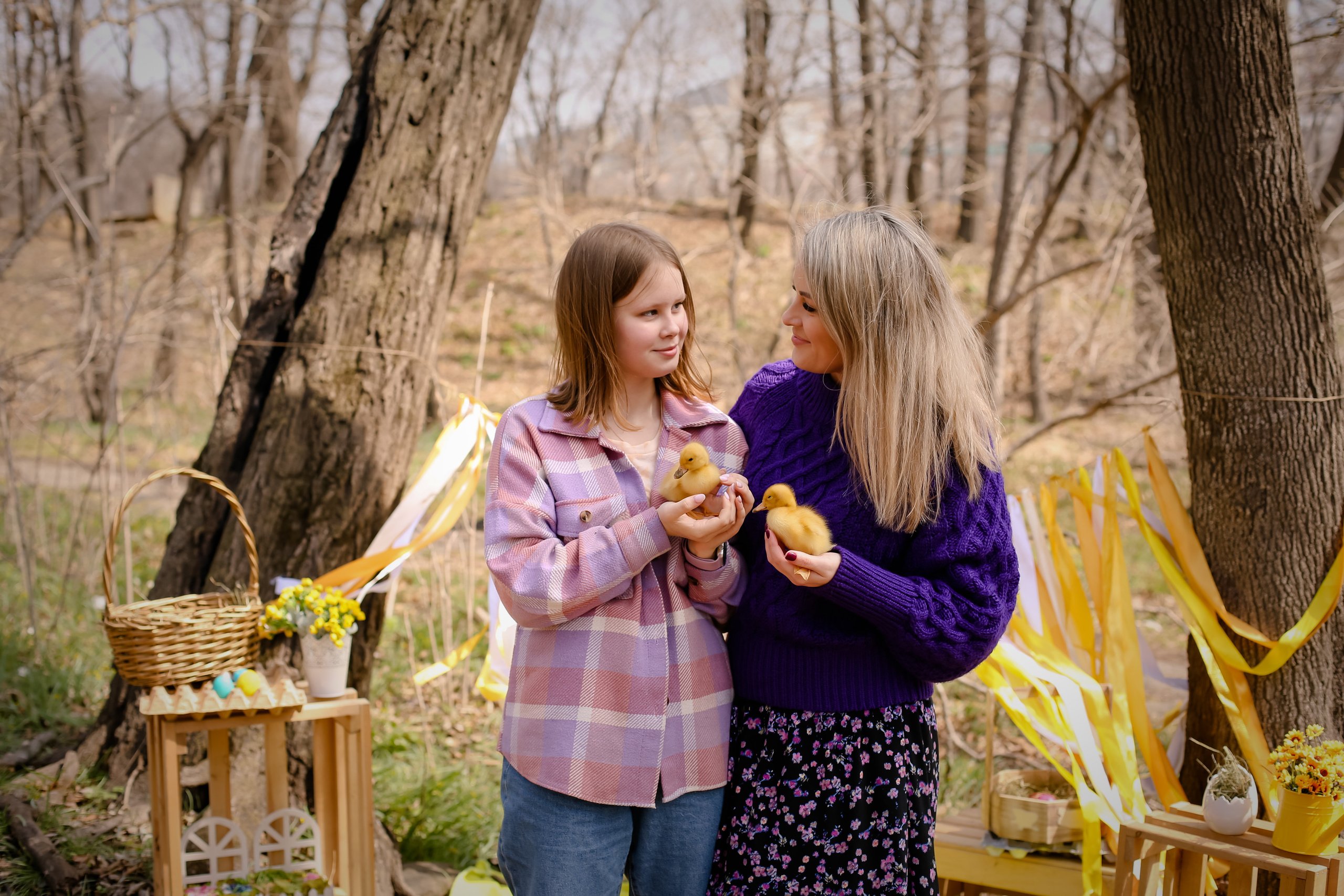 Пасхальный с утятами. Семейный и свадебный фотограф во Владивостоке Аня Смецкая