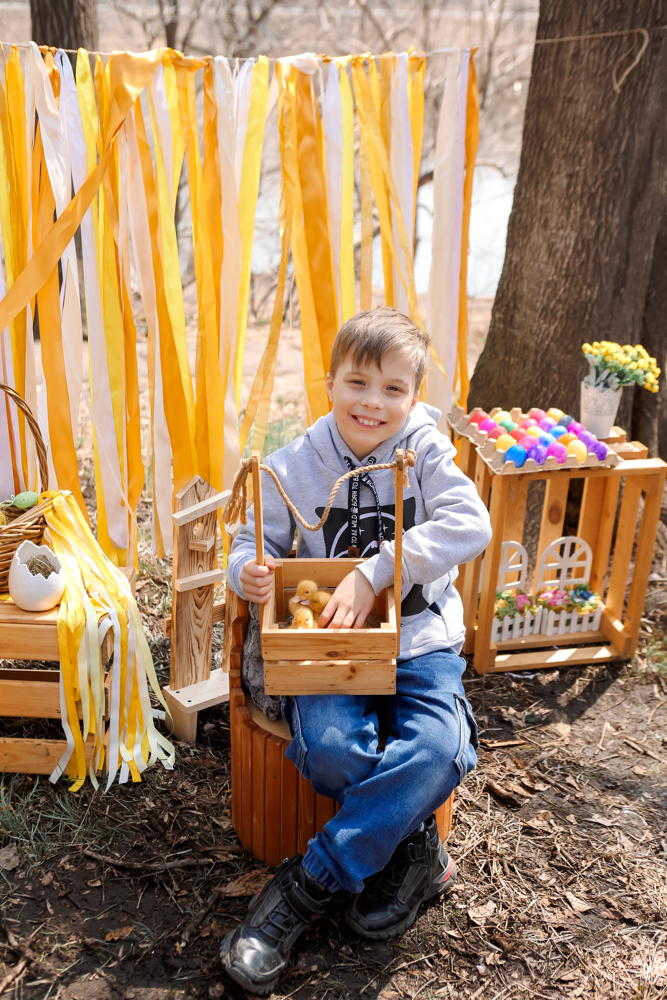 Пасхальный с утятами. Семейный и свадебный фотограф во Владивостоке Аня Смецкая