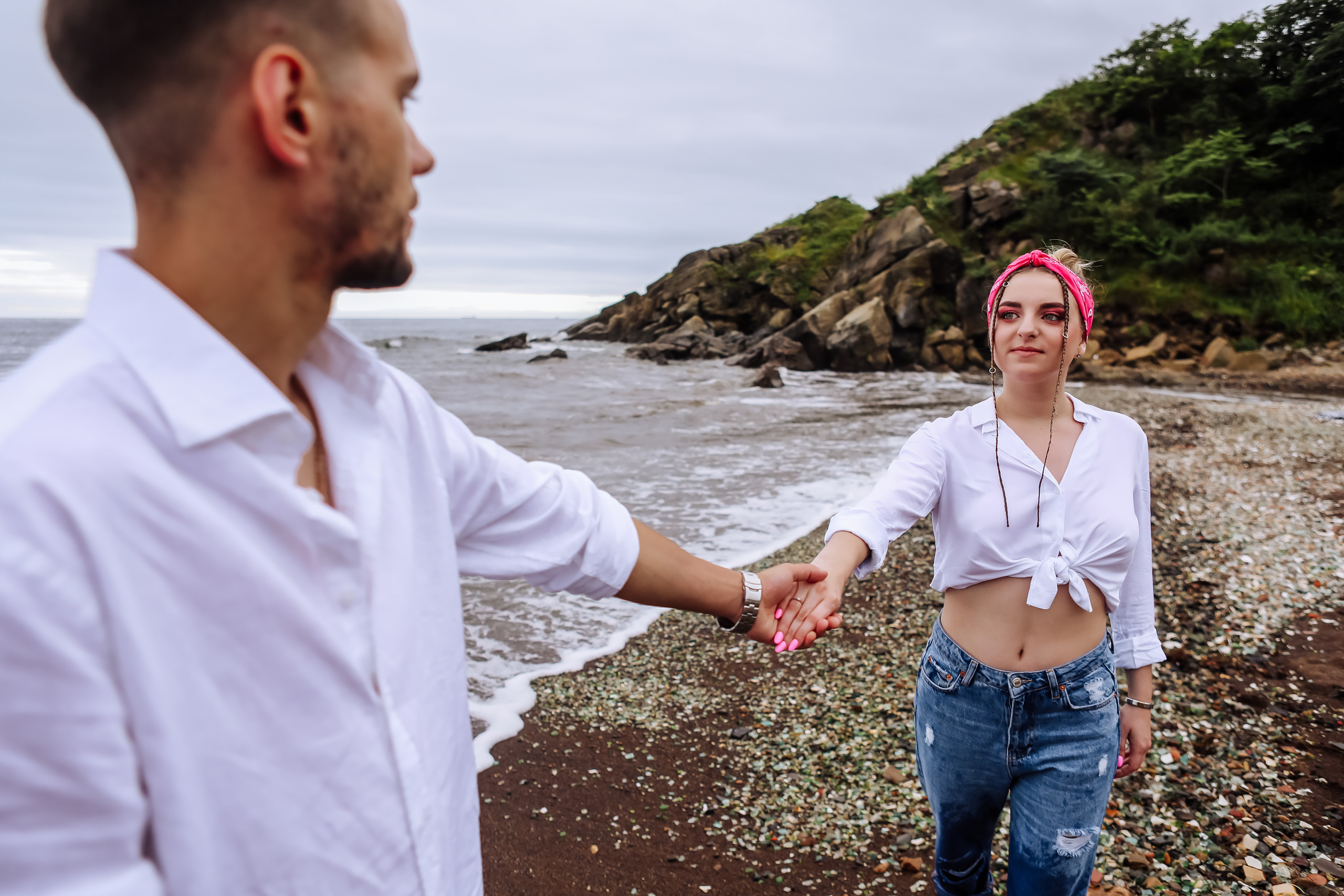 Василиса и Толя — гости из Хабаровска. Семейный и свадебный фотограф во Владивостоке Аня Смецкая