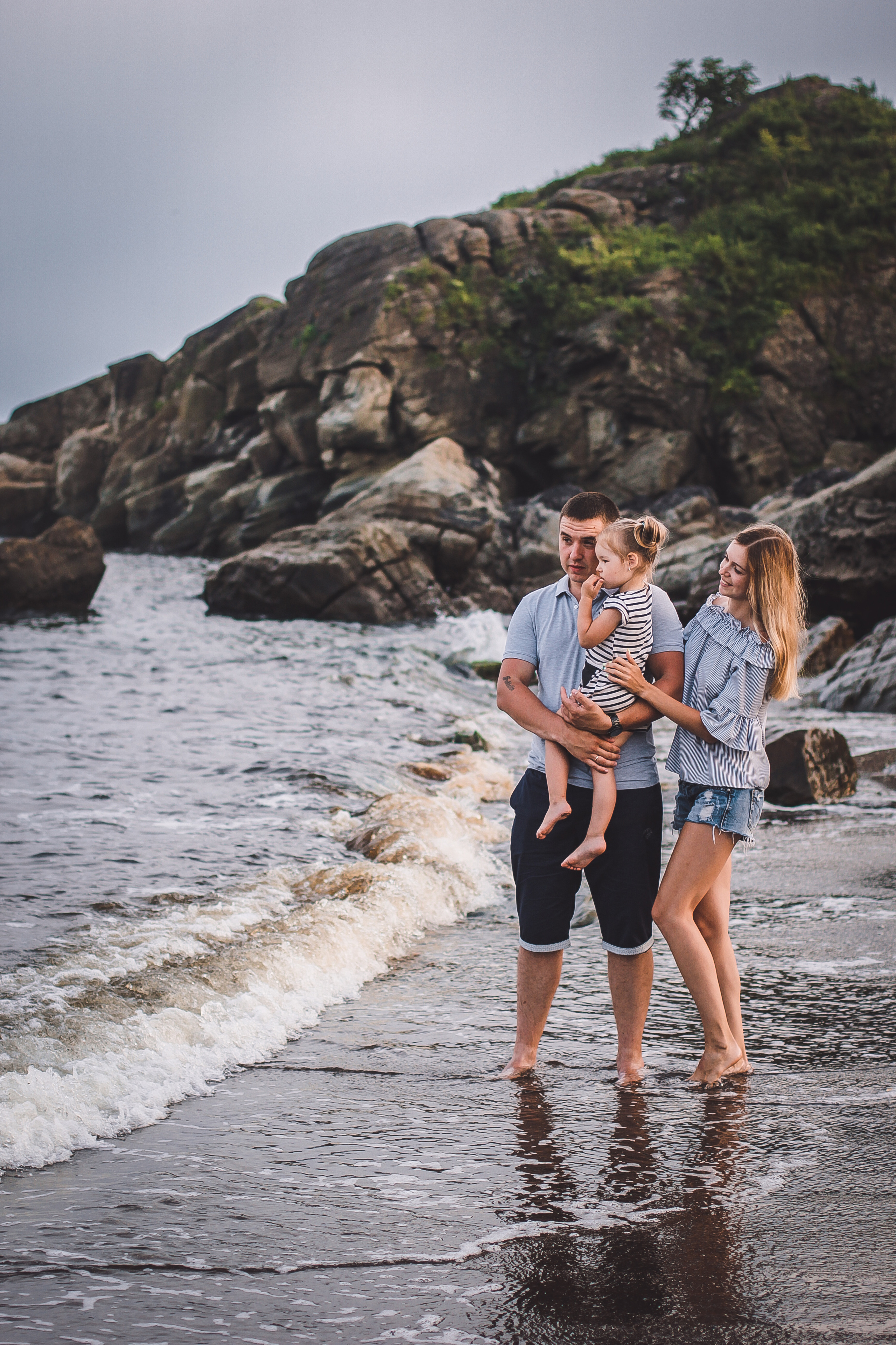 Алёна, Кирилл и Ева. Семейный и свадебный фотограф во Владивостоке Аня Смецкая