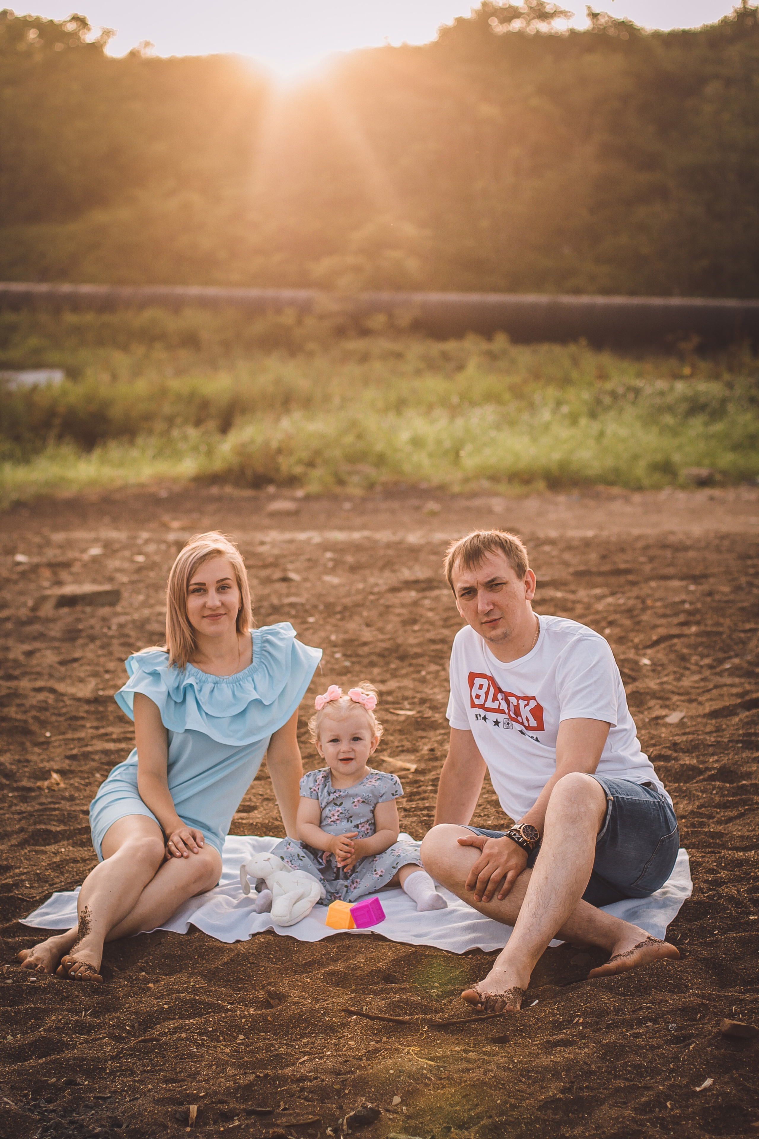 Летняя семейная фотосессия. Семейный и свадебный фотограф во Владивостоке Аня Смецкая
