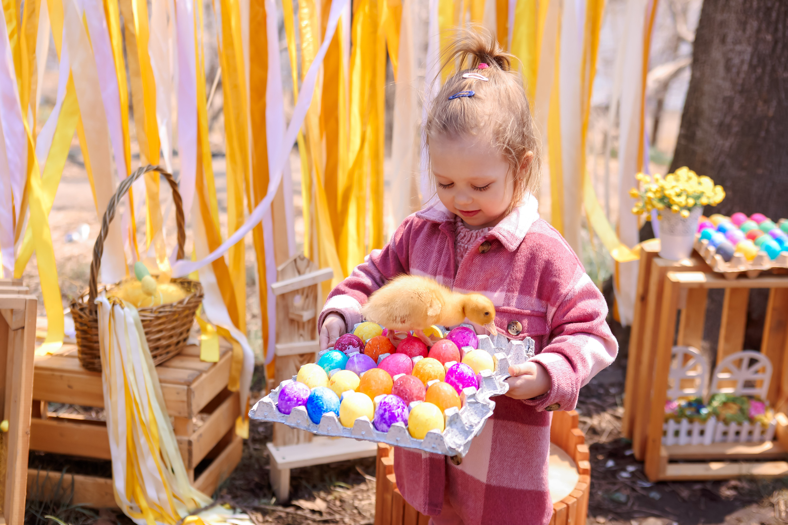 Пасхальный с утятами. Семейный и свадебный фотограф во Владивостоке Аня Смецкая