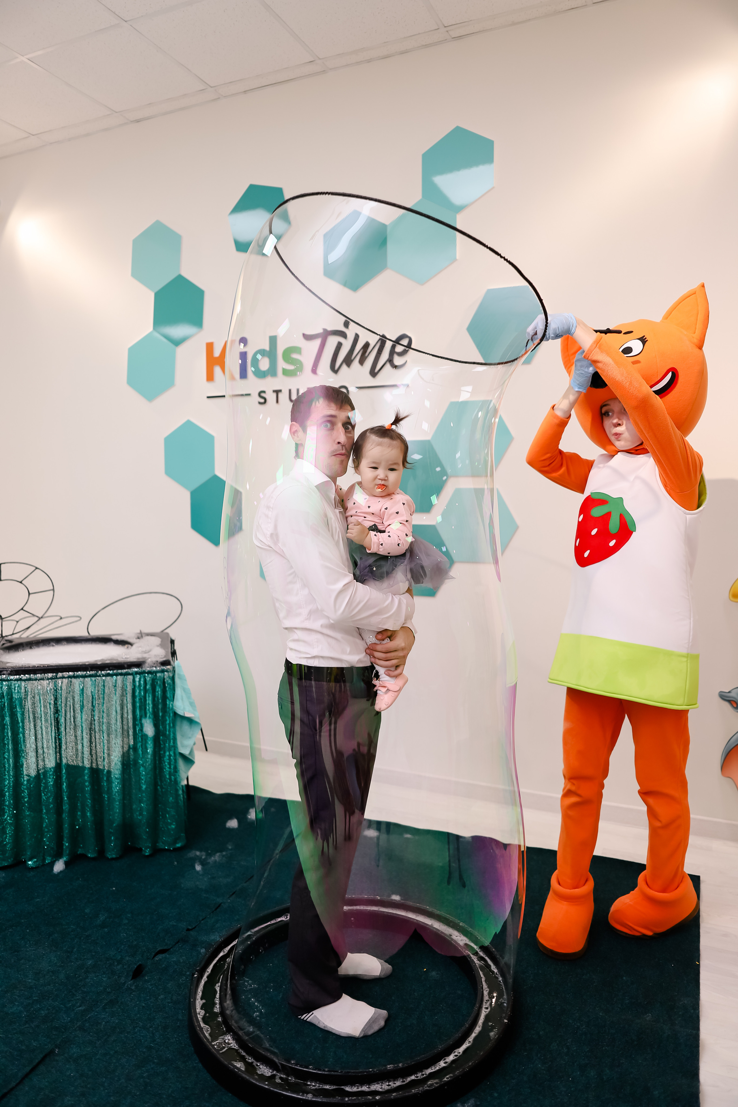 Пузырьковый день рождения. Семейный и свадебный фотограф во Владивостоке Аня Смецкая