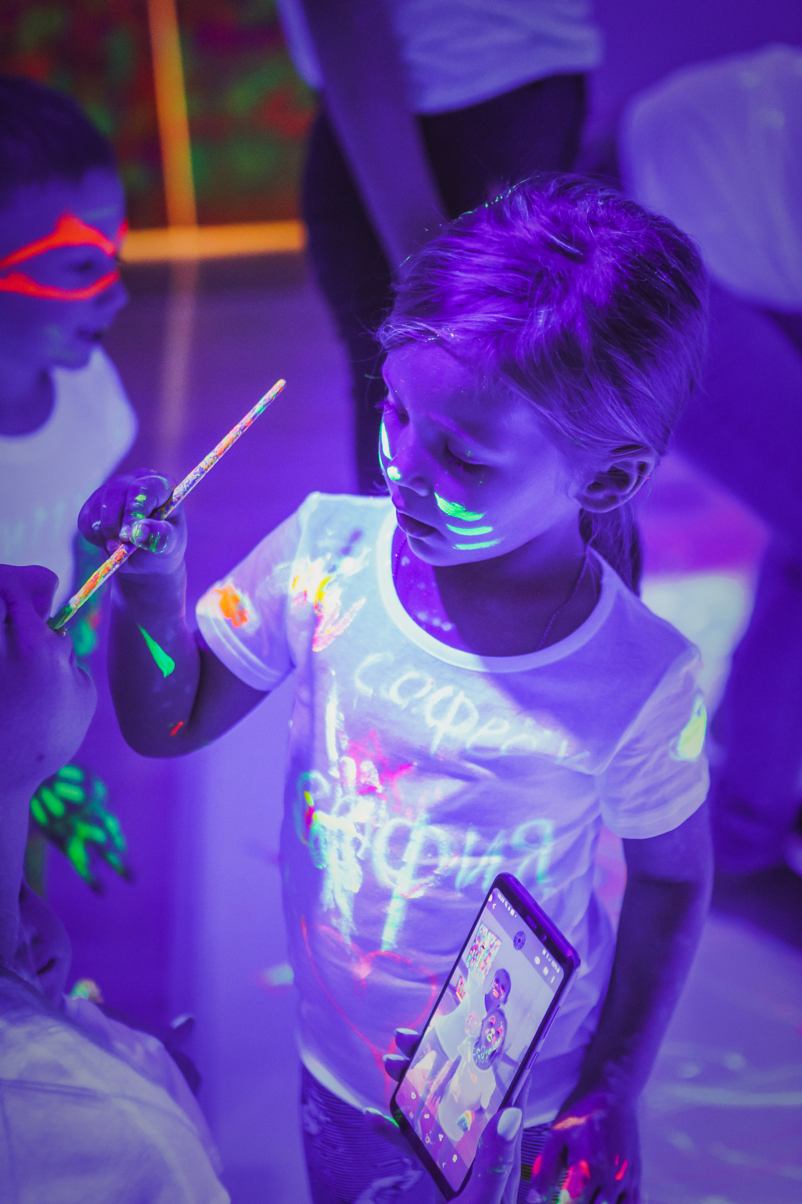 Неоновое день рождение Ульяны. Семейный и свадебный фотограф во Владивостоке Аня Смецкая