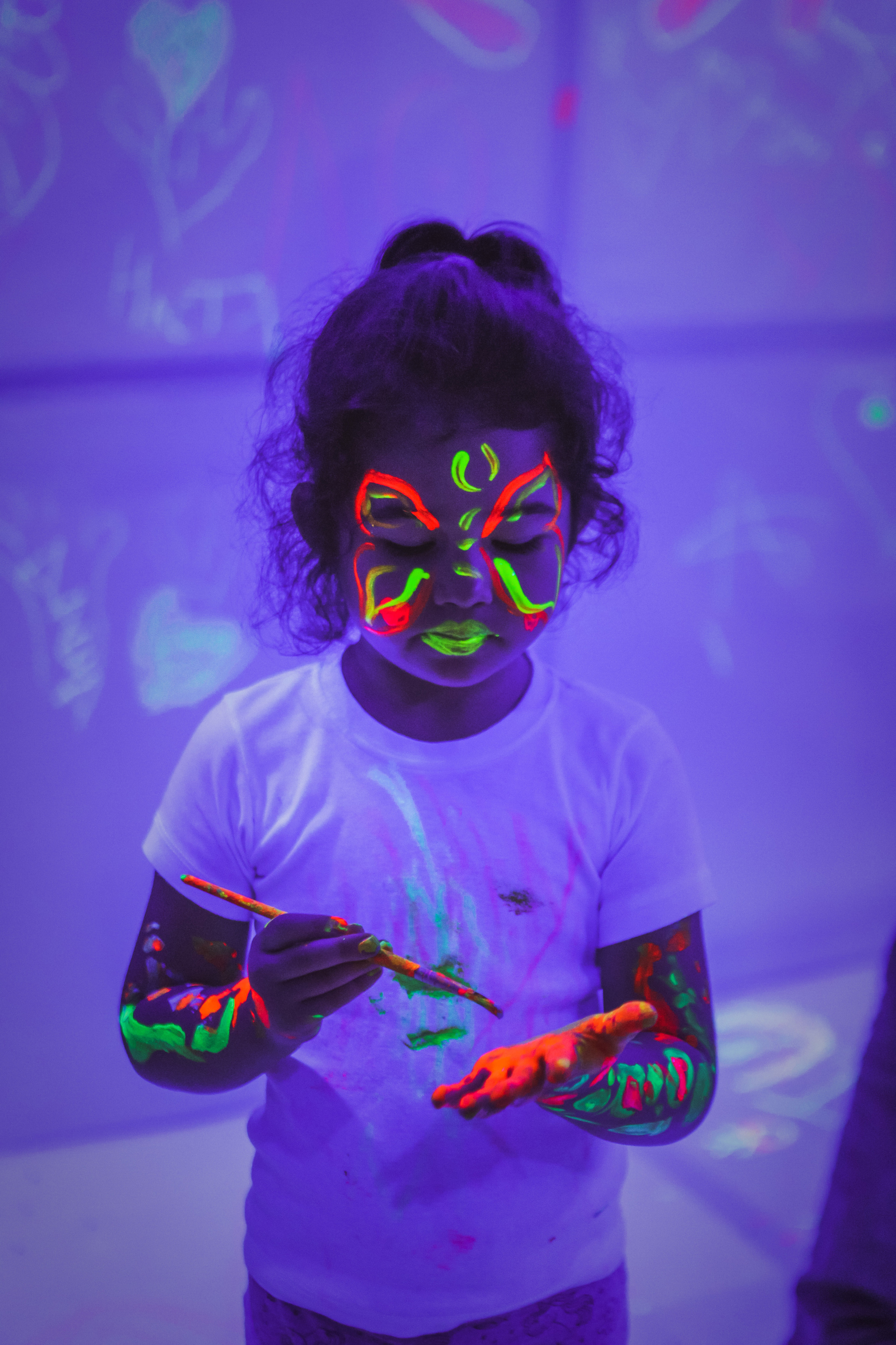 Неоновое день рождение Ульяны. Семейный и свадебный фотограф во Владивостоке Аня Смецкая