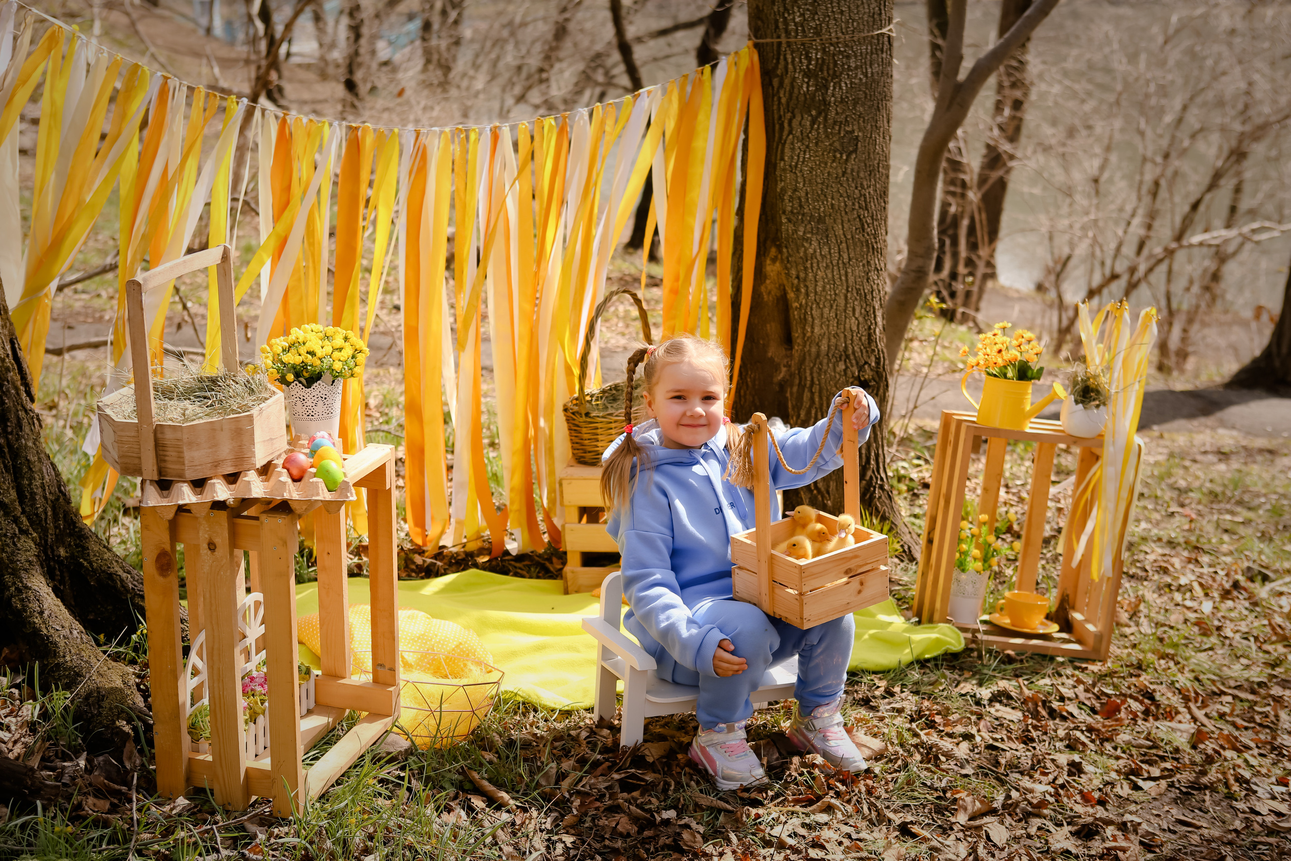 Пасхальный с утятами. Семейный и свадебный фотограф во Владивостоке Аня Смецкая