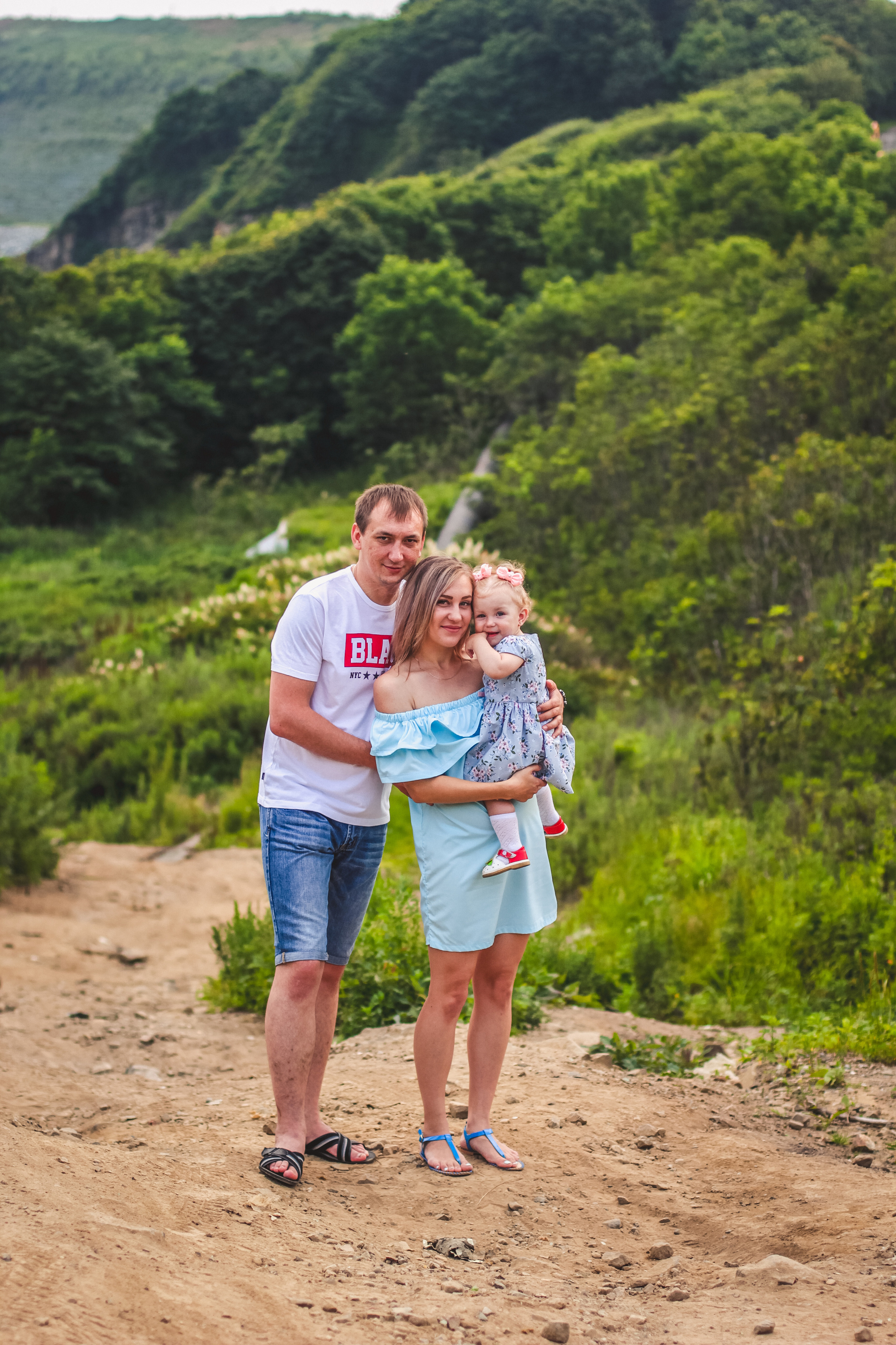 Летняя семейная фотосессия. Семейный и свадебный фотограф во Владивостоке Аня Смецкая