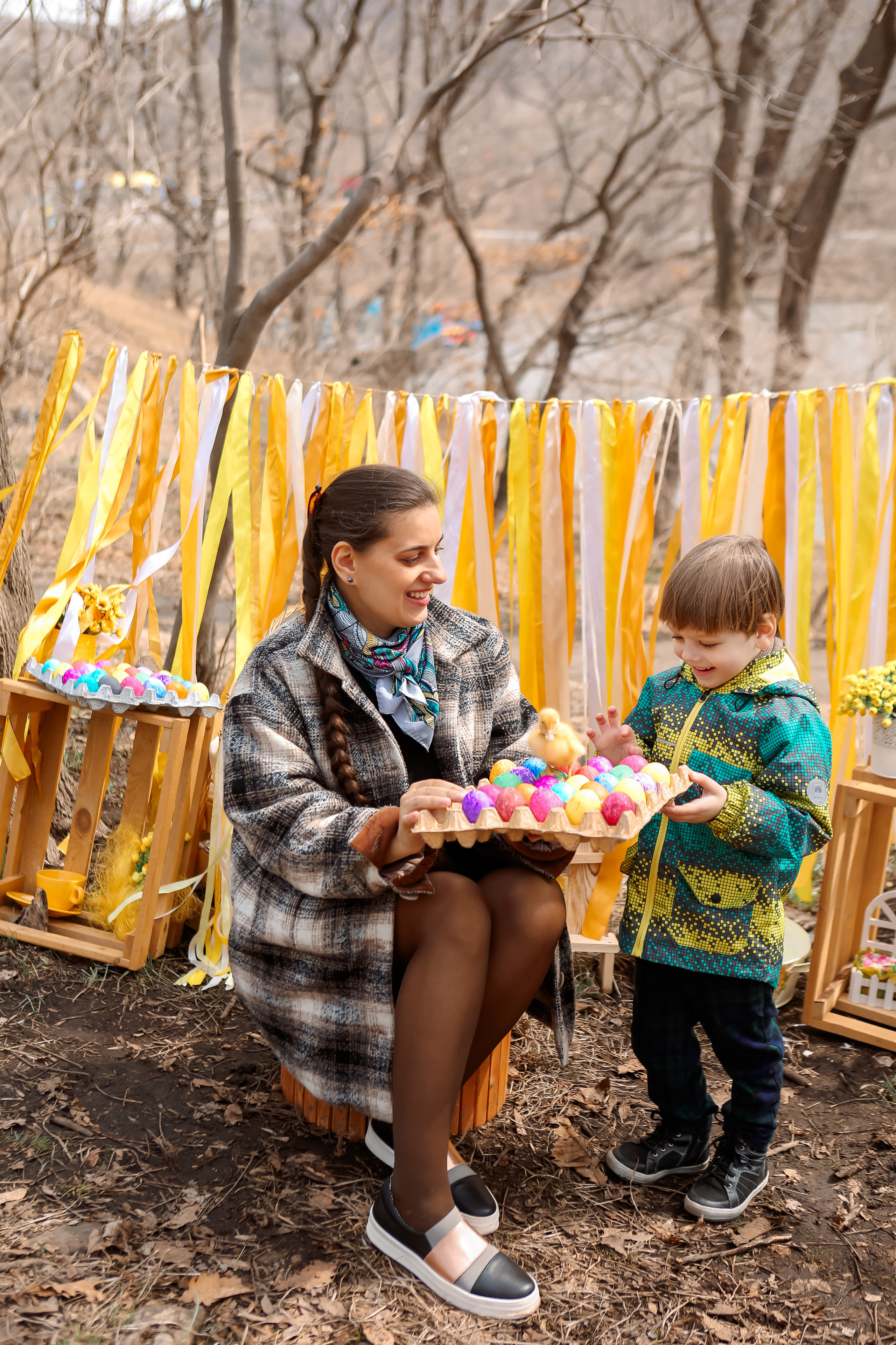 Пасхальный с утятами. Семейный и свадебный фотограф во Владивостоке Аня Смецкая