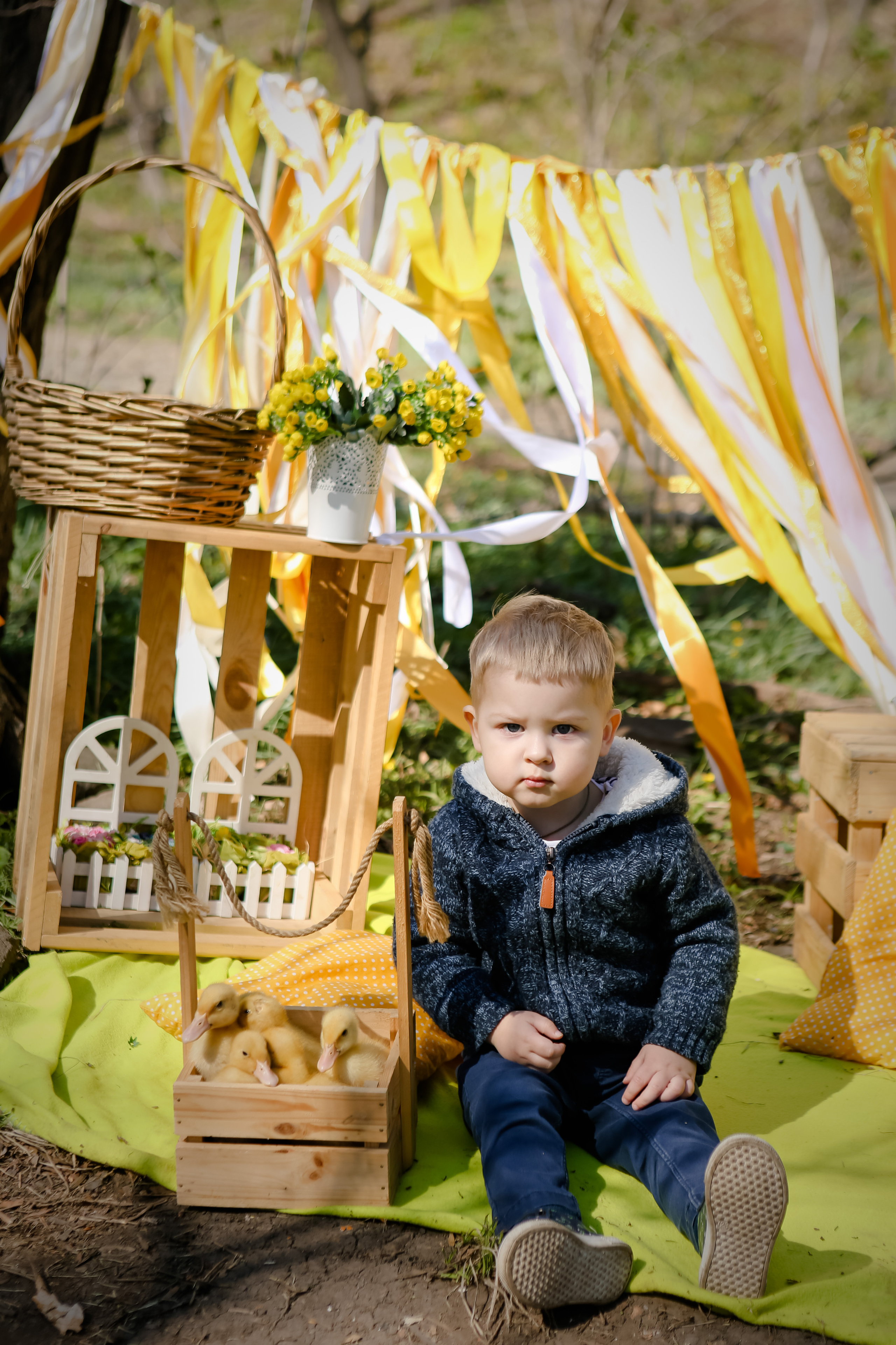 Пасхальный с утятами. Семейный и свадебный фотограф во Владивостоке Аня Смецкая