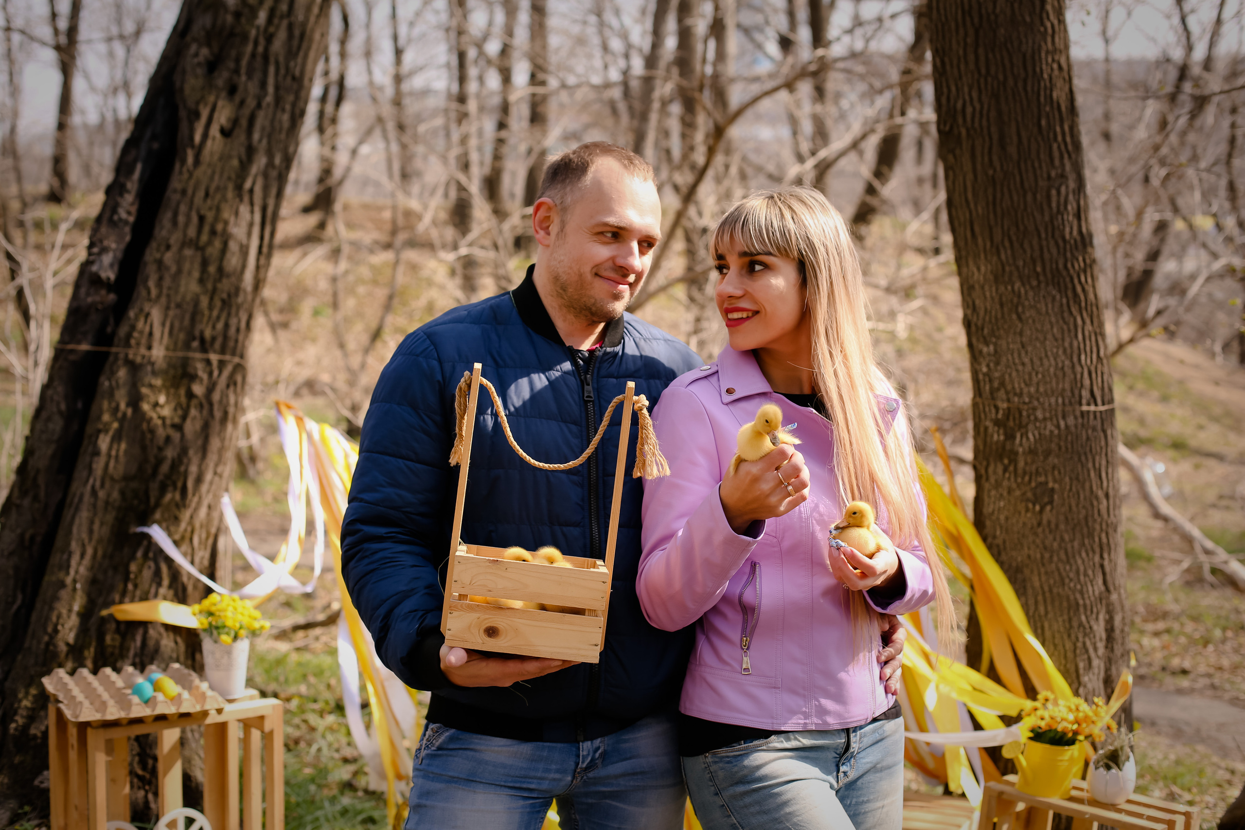 Пасхальный с утятами. Семейный и свадебный фотограф во Владивостоке Аня Смецкая