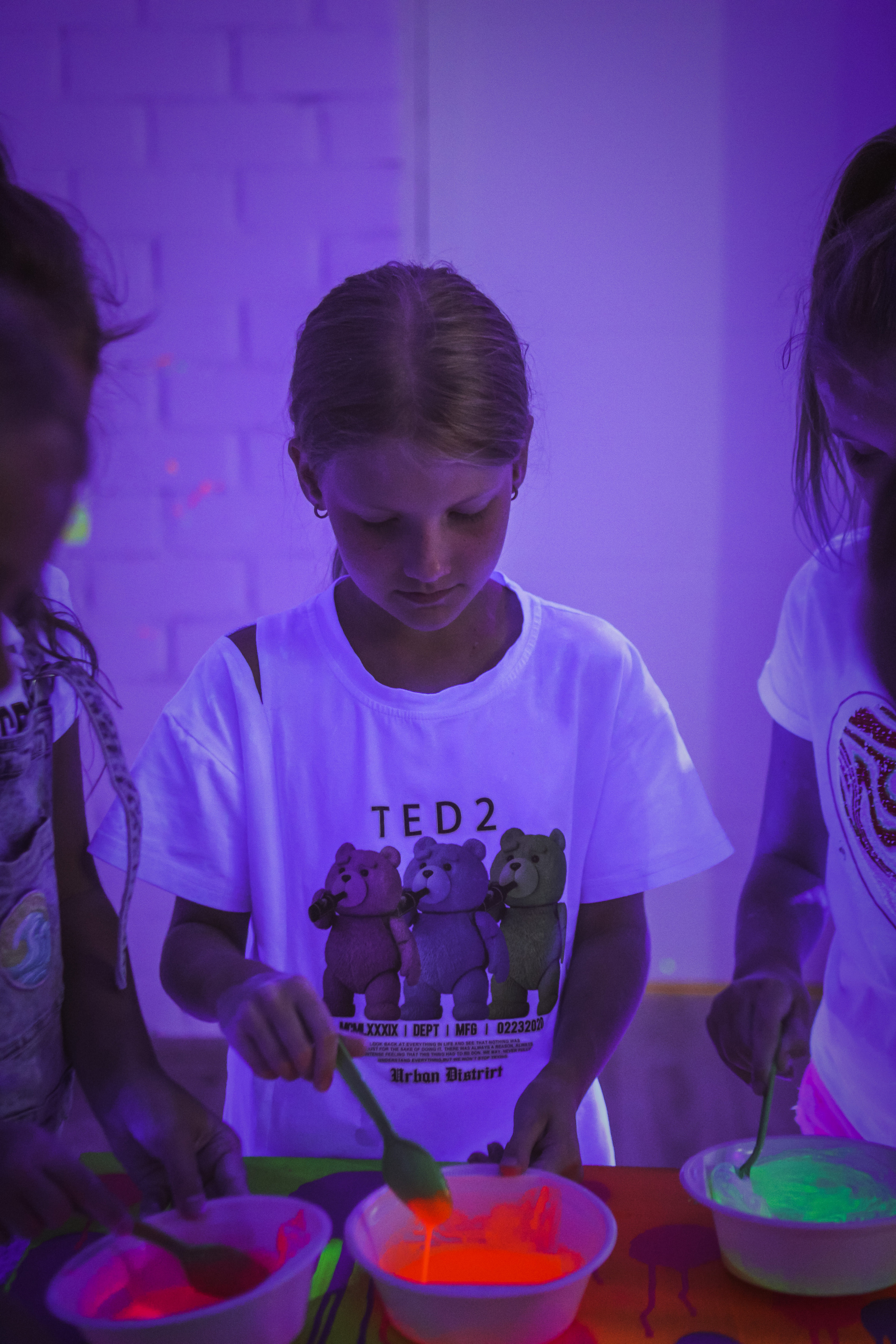 Неоновое день рождение Ульяны. Семейный и свадебный фотограф во Владивостоке Аня Смецкая