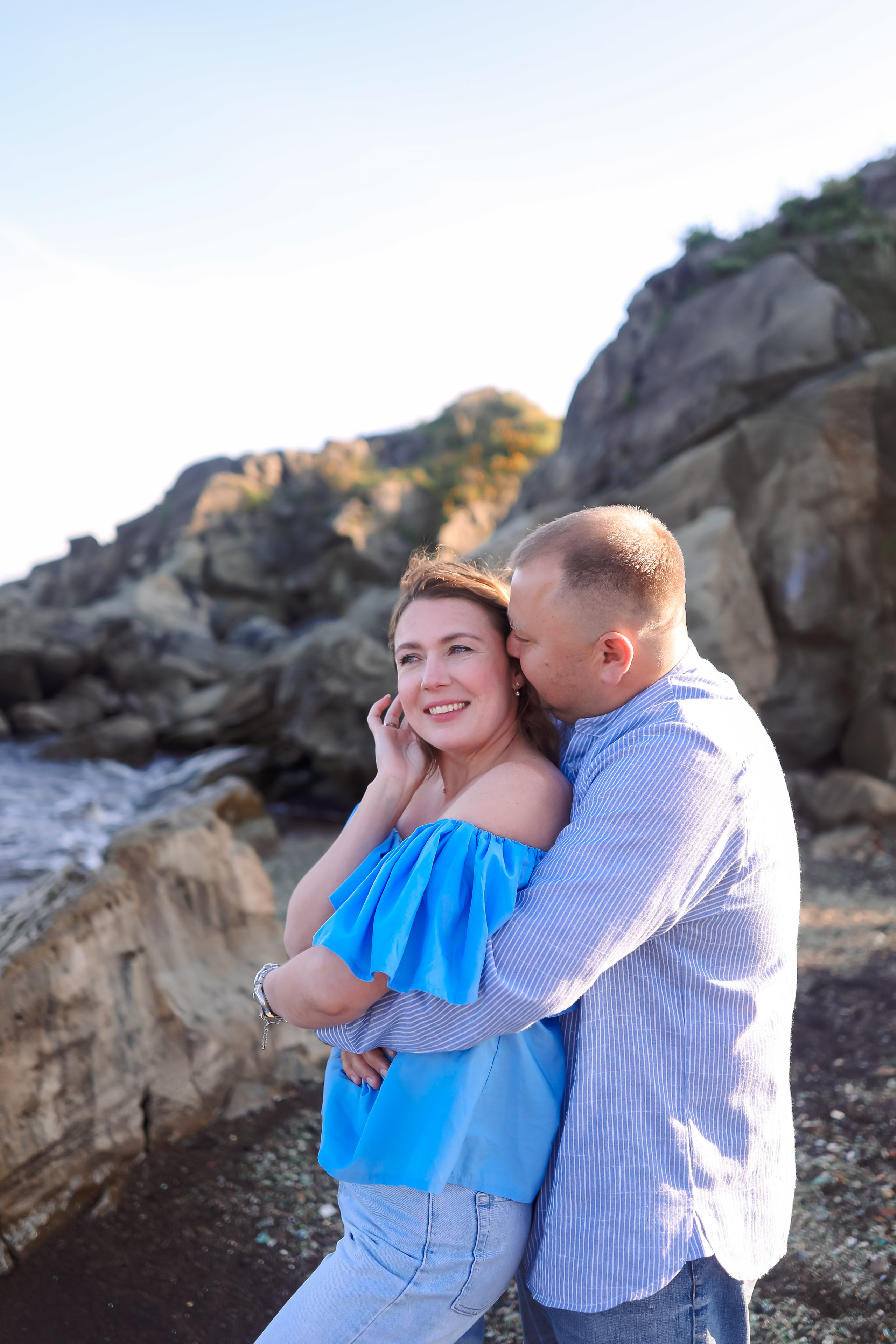 Таня и Лёша с сыновьями. Семейный и свадебный фотограф во Владивостоке Аня Смецкая