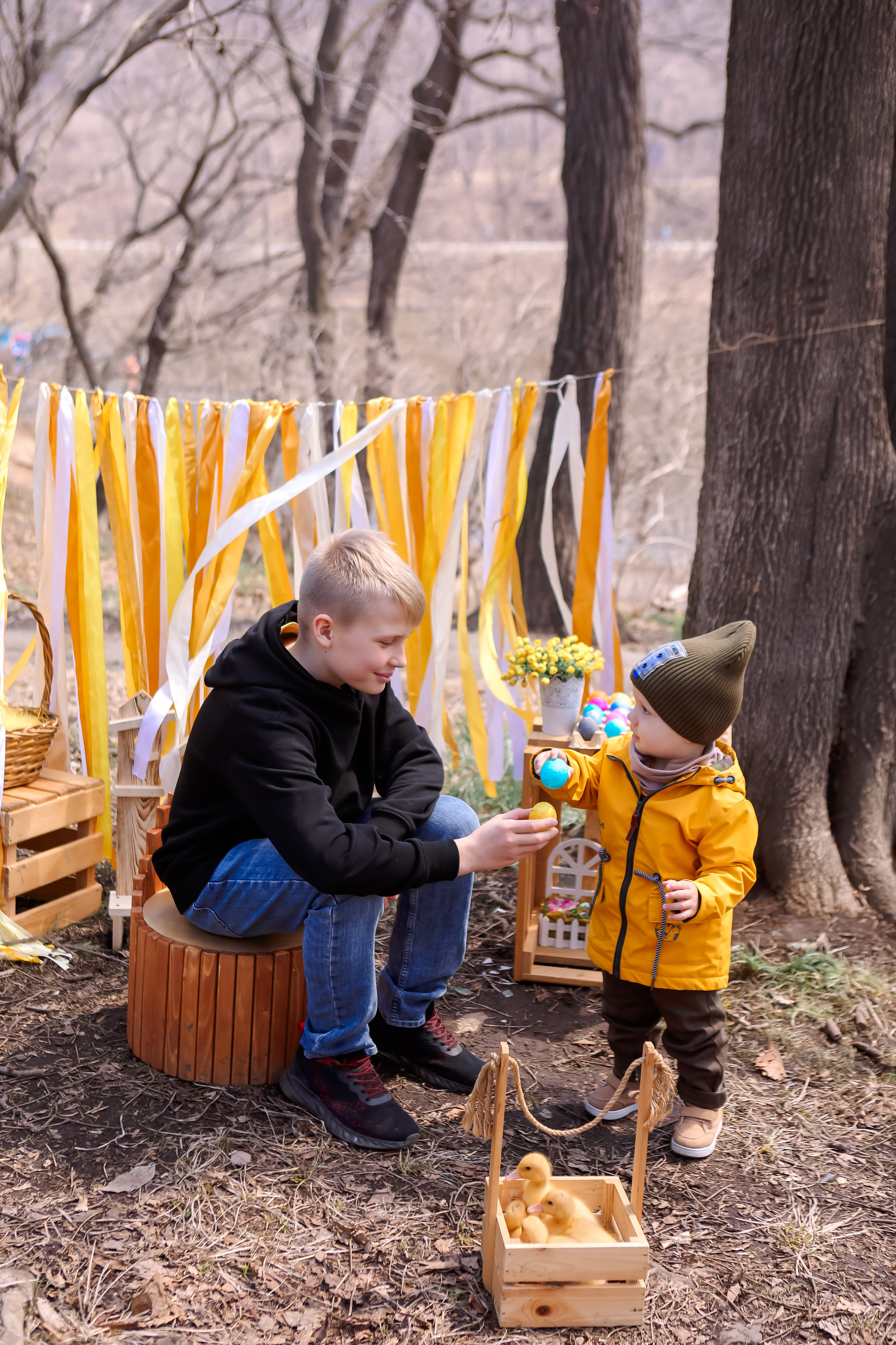 Пасхальный с утятами. Семейный и свадебный фотограф во Владивостоке Аня Смецкая