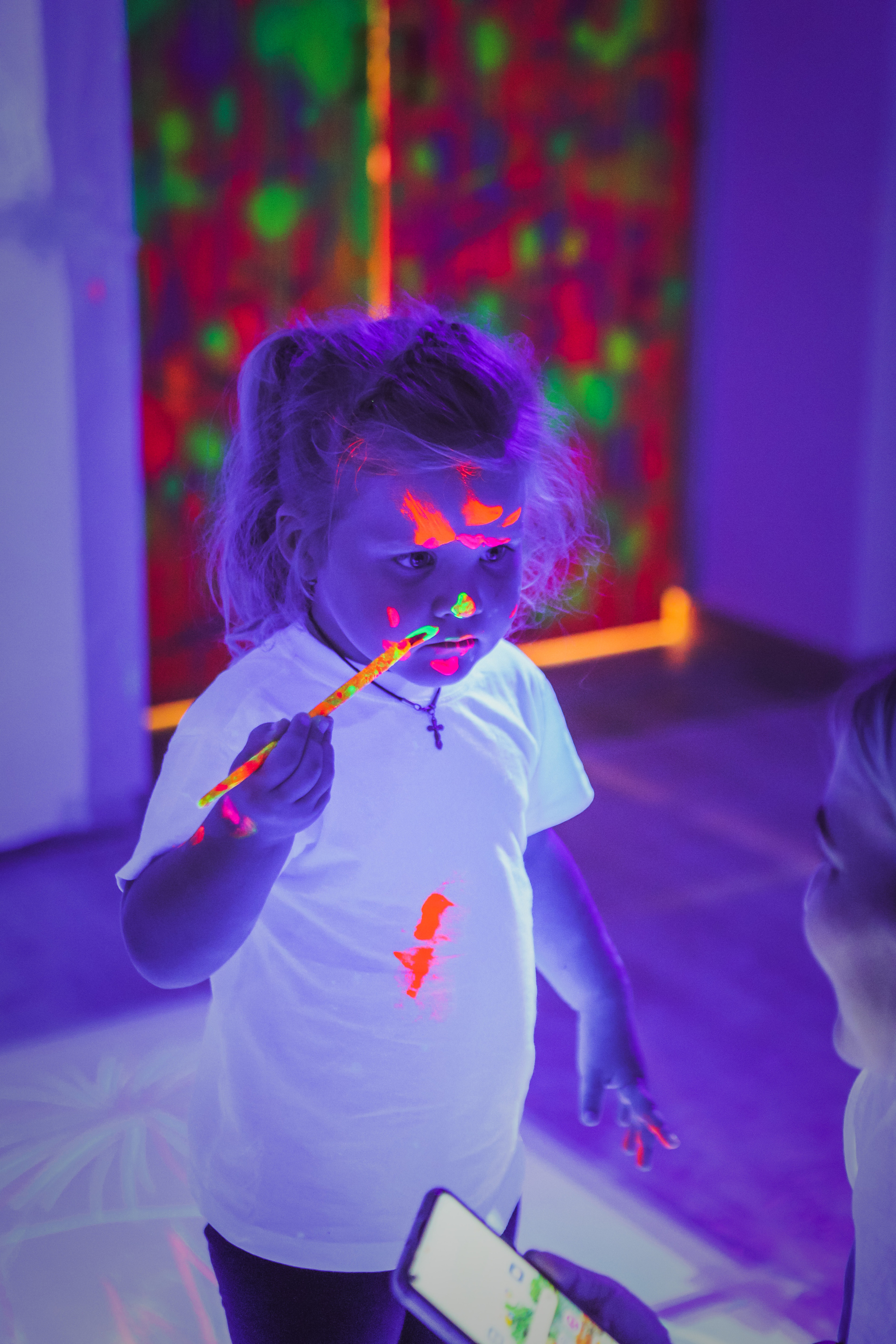 Неоновое день рождение Ульяны. Семейный и свадебный фотограф во Владивостоке Аня Смецкая