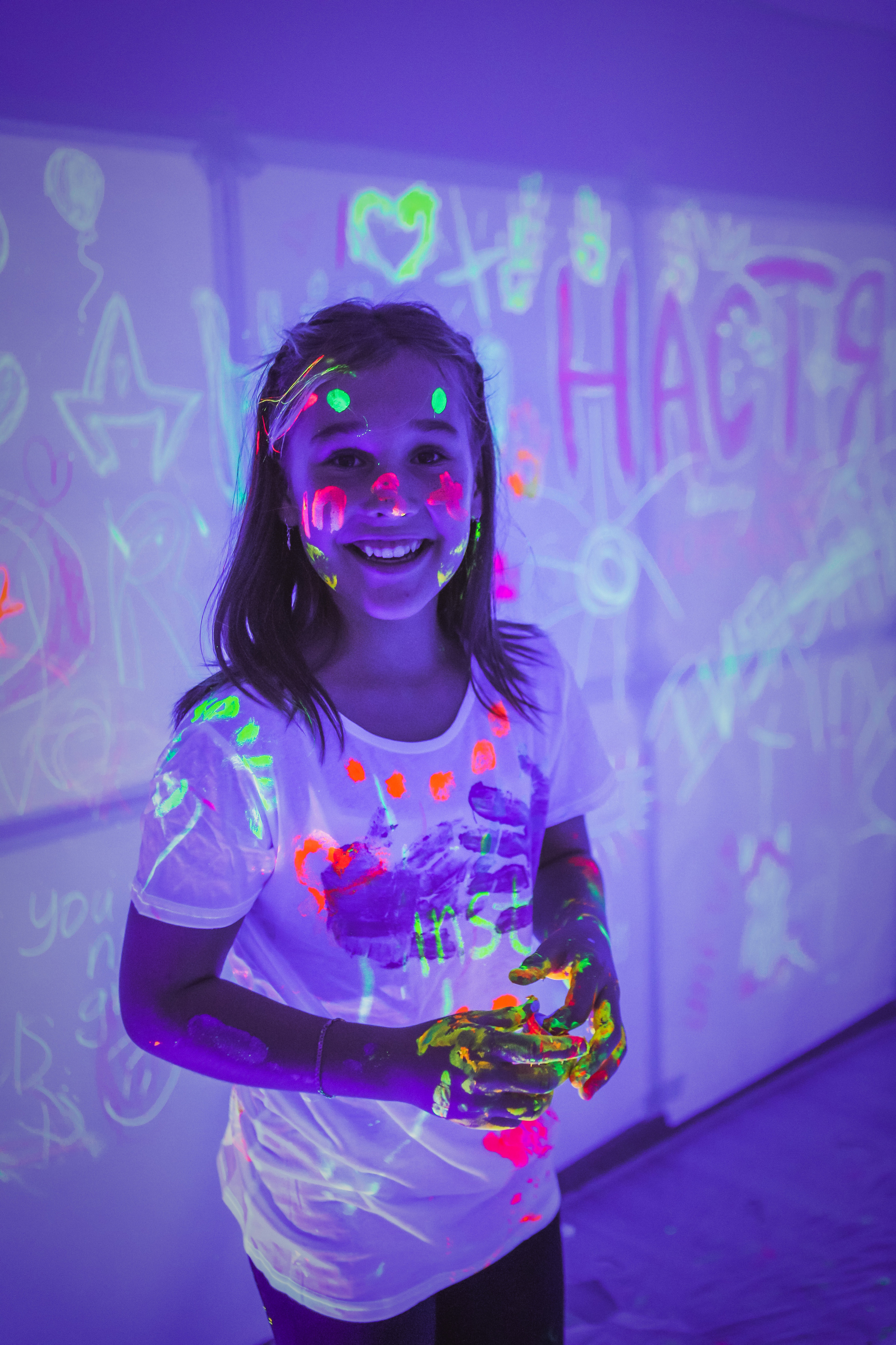 Неоновое день рождение Ульяны. Семейный и свадебный фотограф во Владивостоке Аня Смецкая