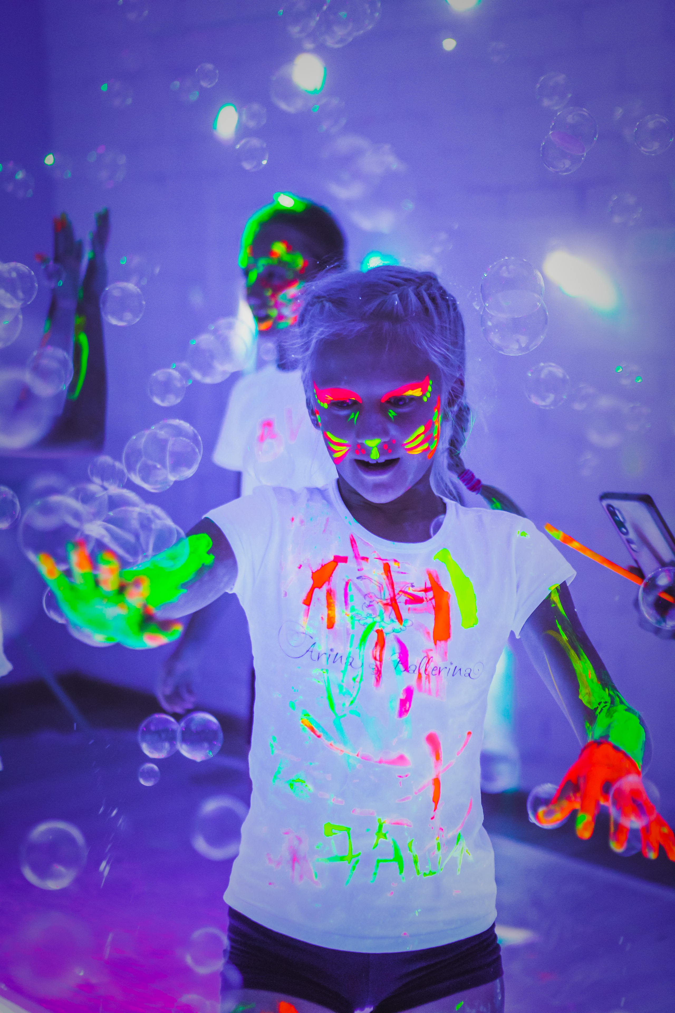 Неоновое день рождение Ульяны. Семейный и свадебный фотограф во Владивостоке Аня Смецкая