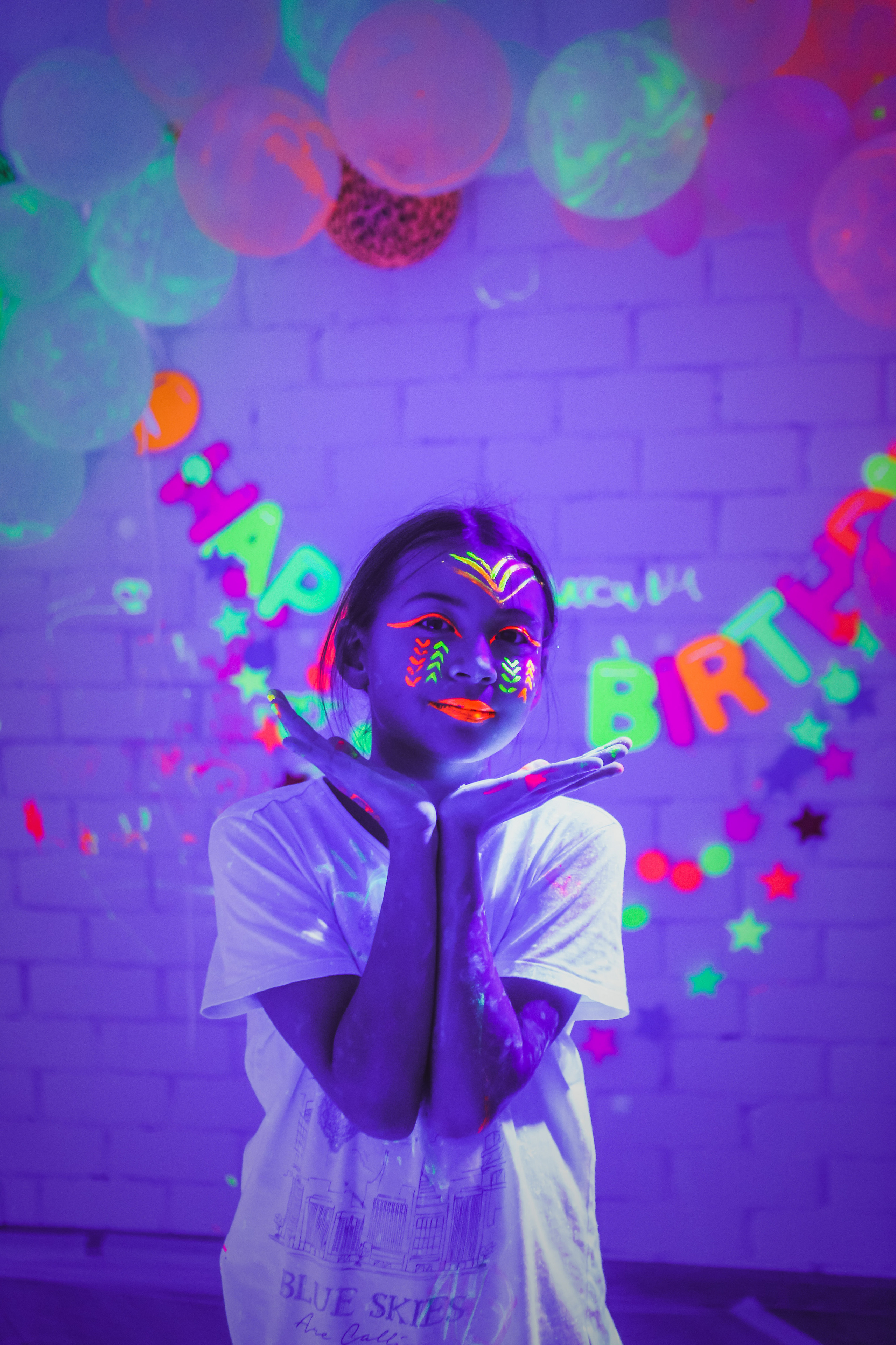 Неоновое день рождение Ульяны. Семейный и свадебный фотограф во Владивостоке Аня Смецкая