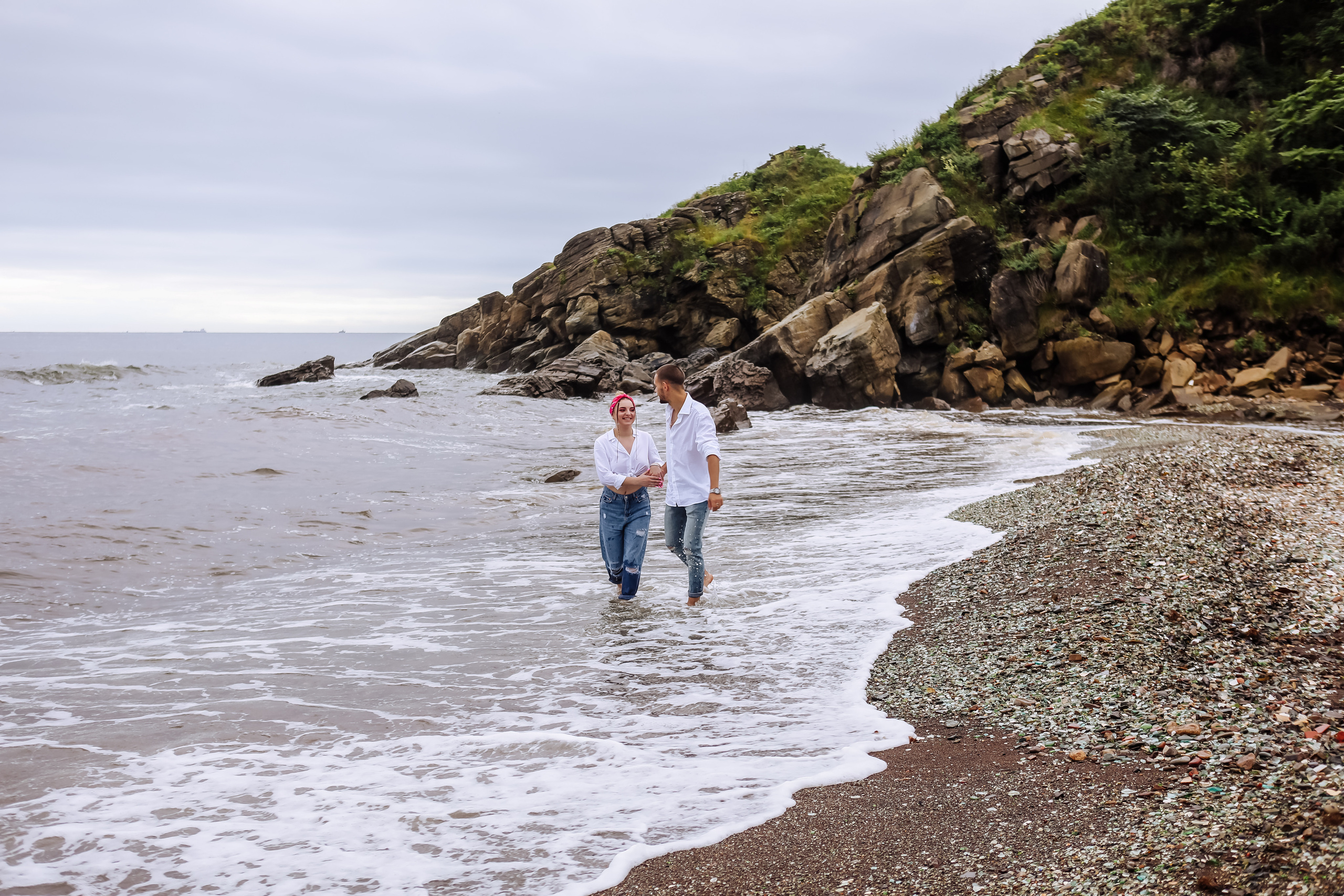 Василиса и Толя — гости из Хабаровска. Семейный и свадебный фотограф во Владивостоке Аня Смецкая