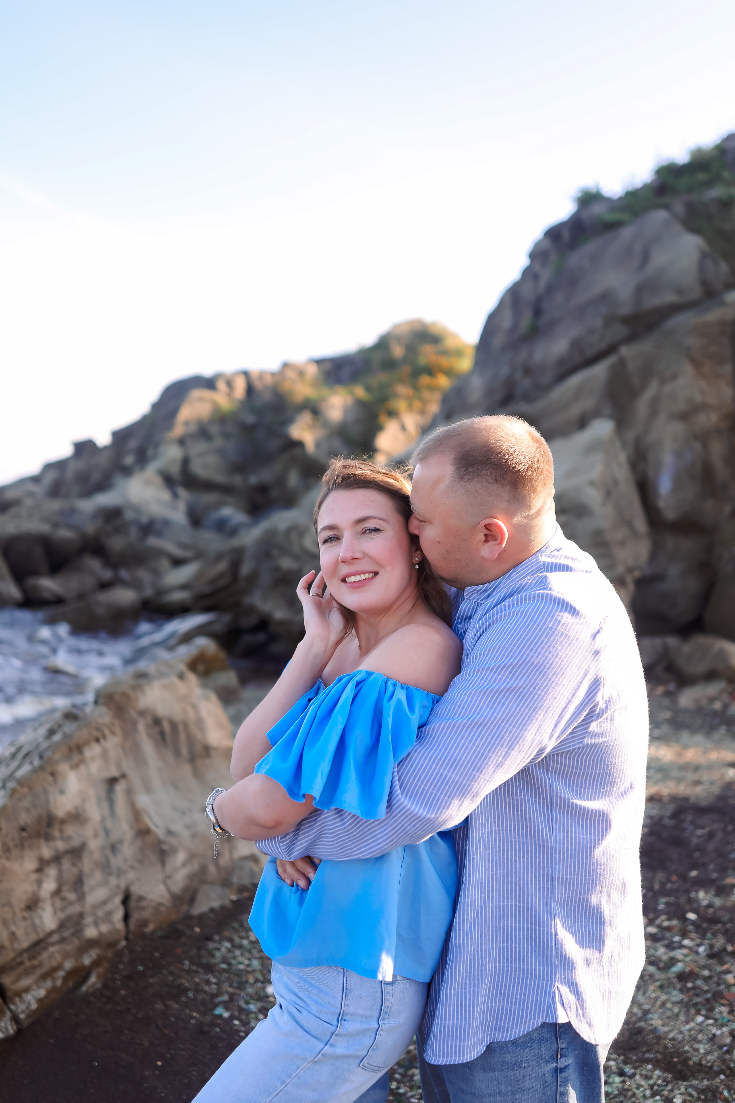 Таня и Лёша с сыновьями. Семейный и свадебный фотограф во Владивостоке Аня Смецкая