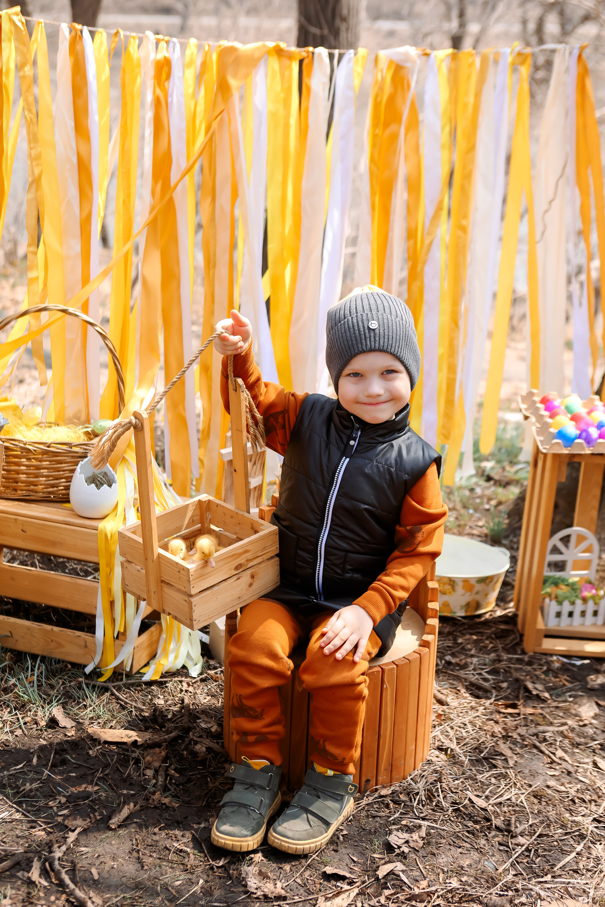 Пасхальный с утятами. Семейный и свадебный фотограф во Владивостоке Аня Смецкая