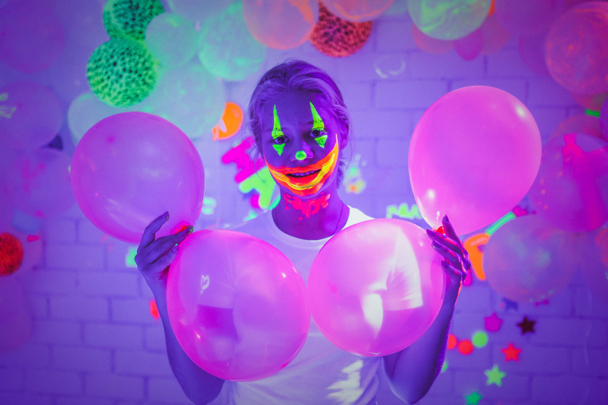 Неоновое день рождение Ульяны. Семейный и свадебный фотограф во Владивостоке Аня Смецкая