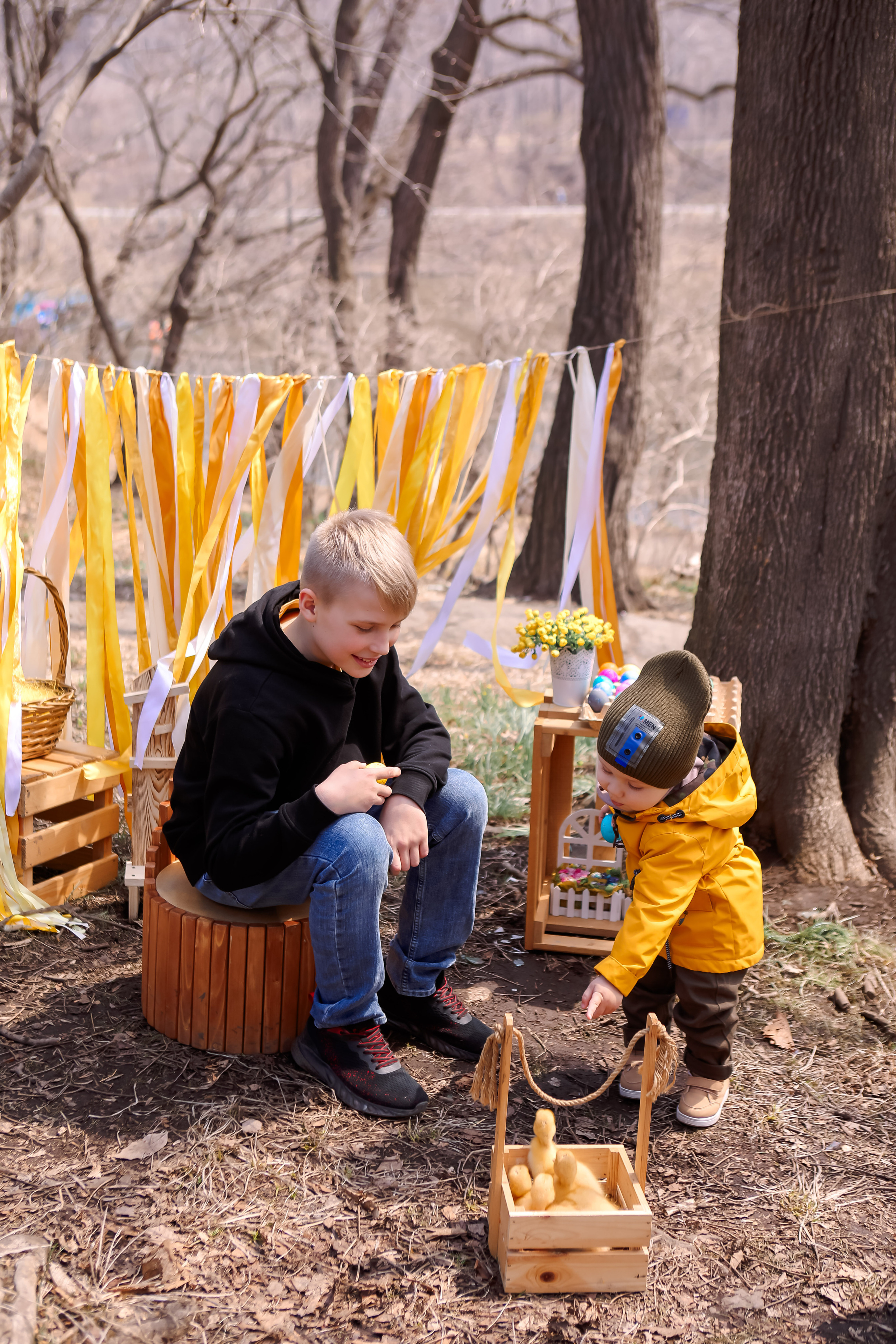 Пасхальный с утятами. Семейный и свадебный фотограф во Владивостоке Аня Смецкая