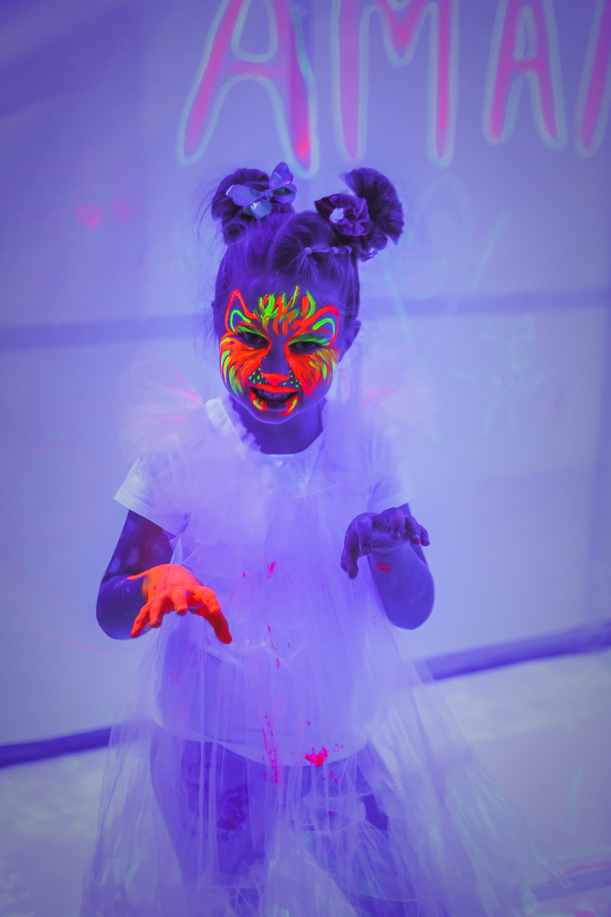 Неоновое день рождение Ульяны. Семейный и свадебный фотограф во Владивостоке Аня Смецкая