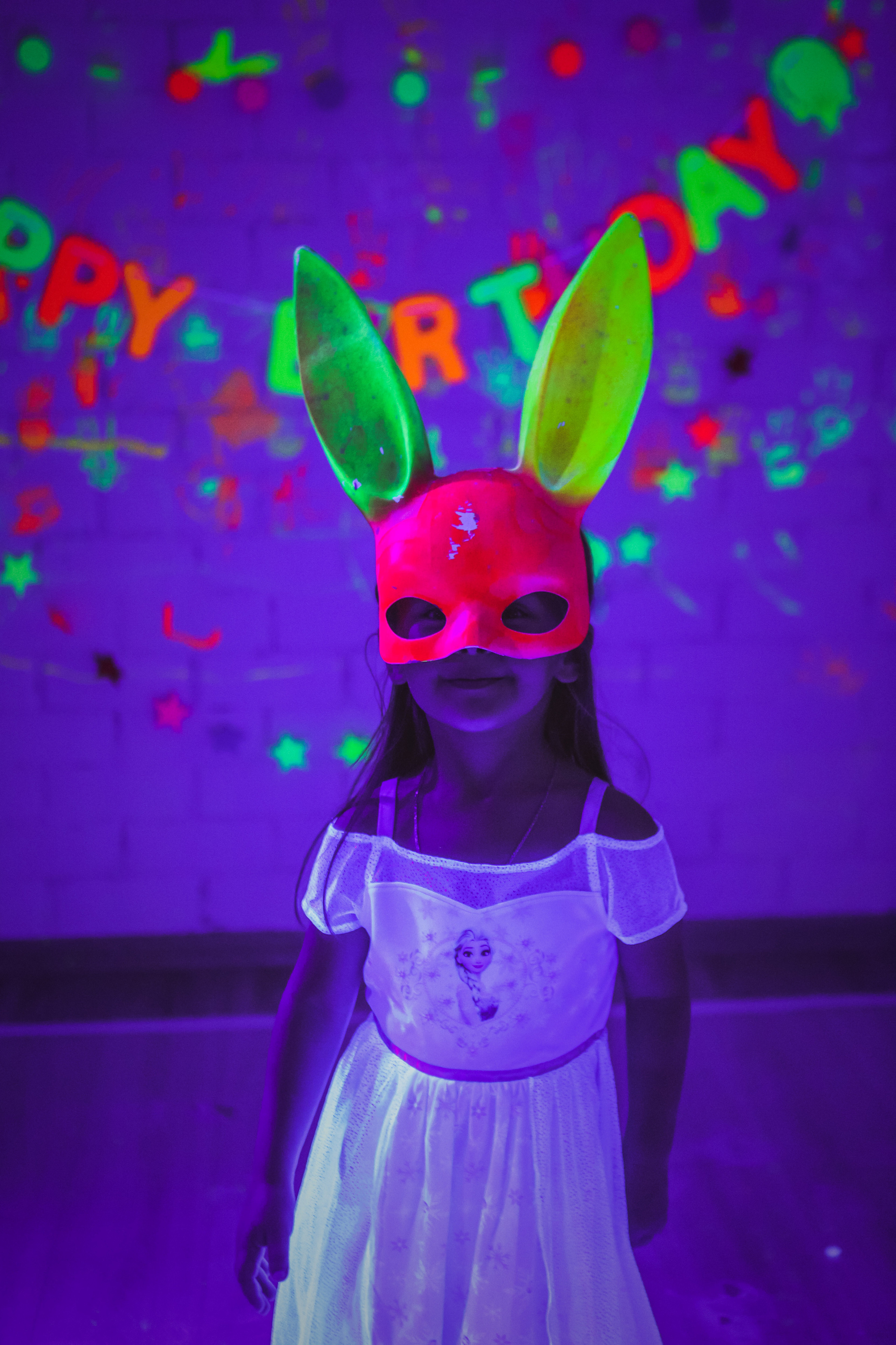 Неоновое день рождение Ульяны. Семейный и свадебный фотограф во Владивостоке Аня Смецкая