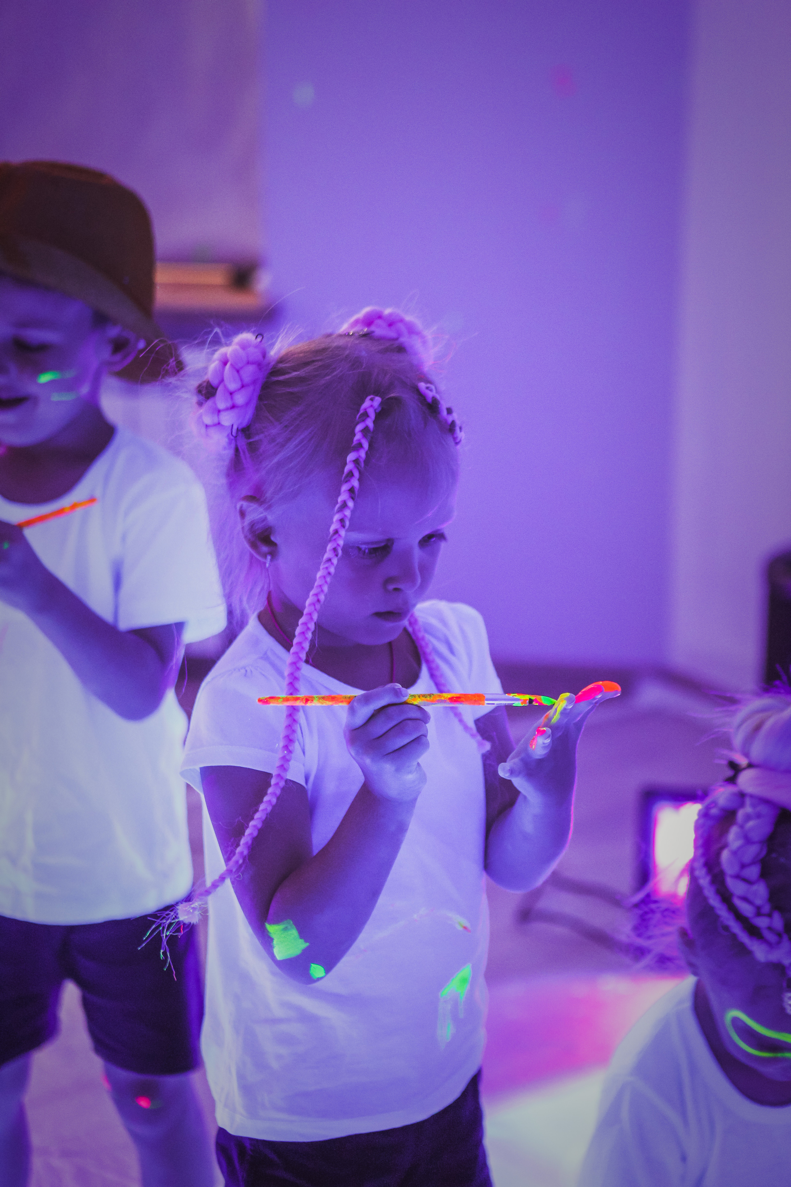 Неоновое день рождение Ульяны. Семейный и свадебный фотограф во Владивостоке Аня Смецкая