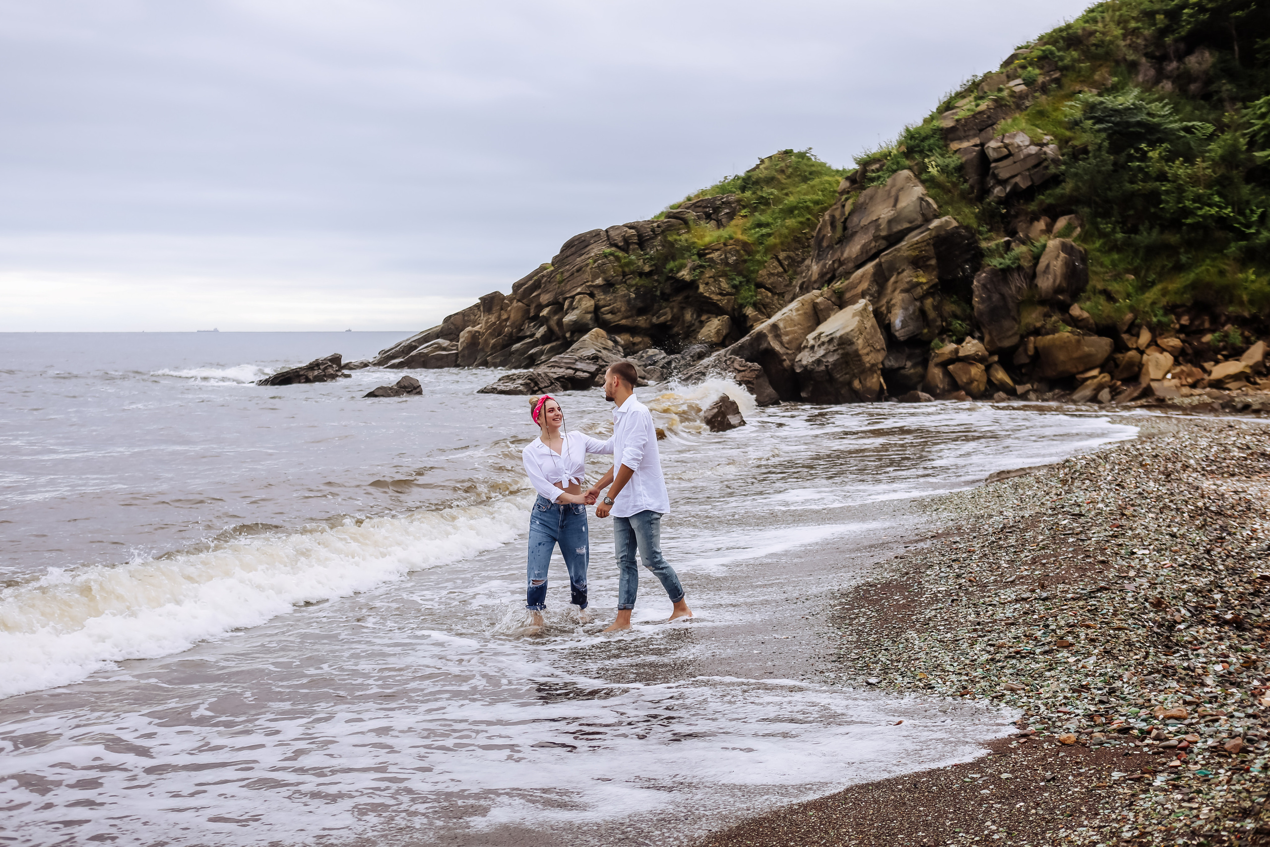 Василиса и Толя — гости из Хабаровска. Семейный и свадебный фотограф во Владивостоке Аня Смецкая