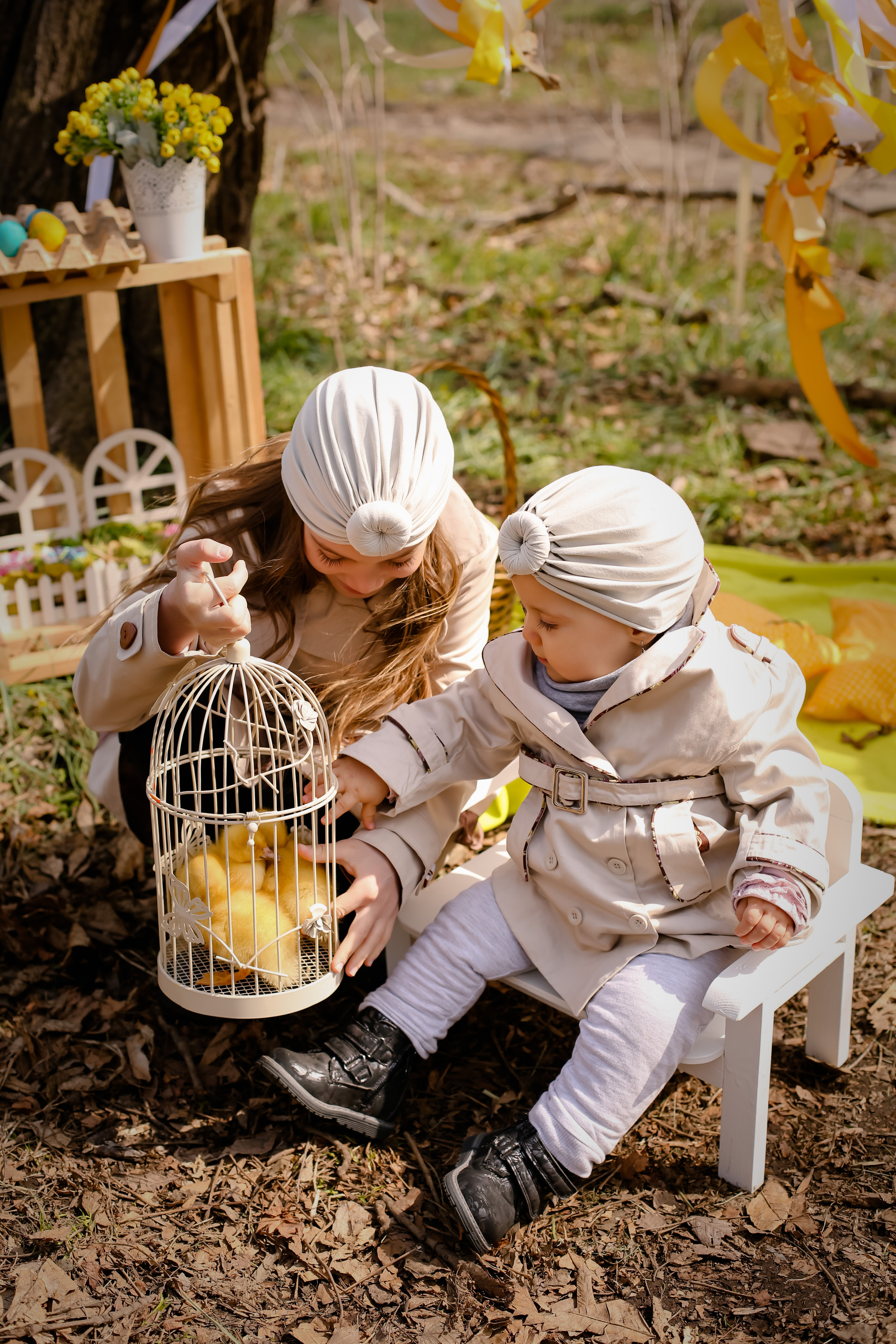 Пасхальный с утятами. Семейный и свадебный фотограф во Владивостоке Аня Смецкая