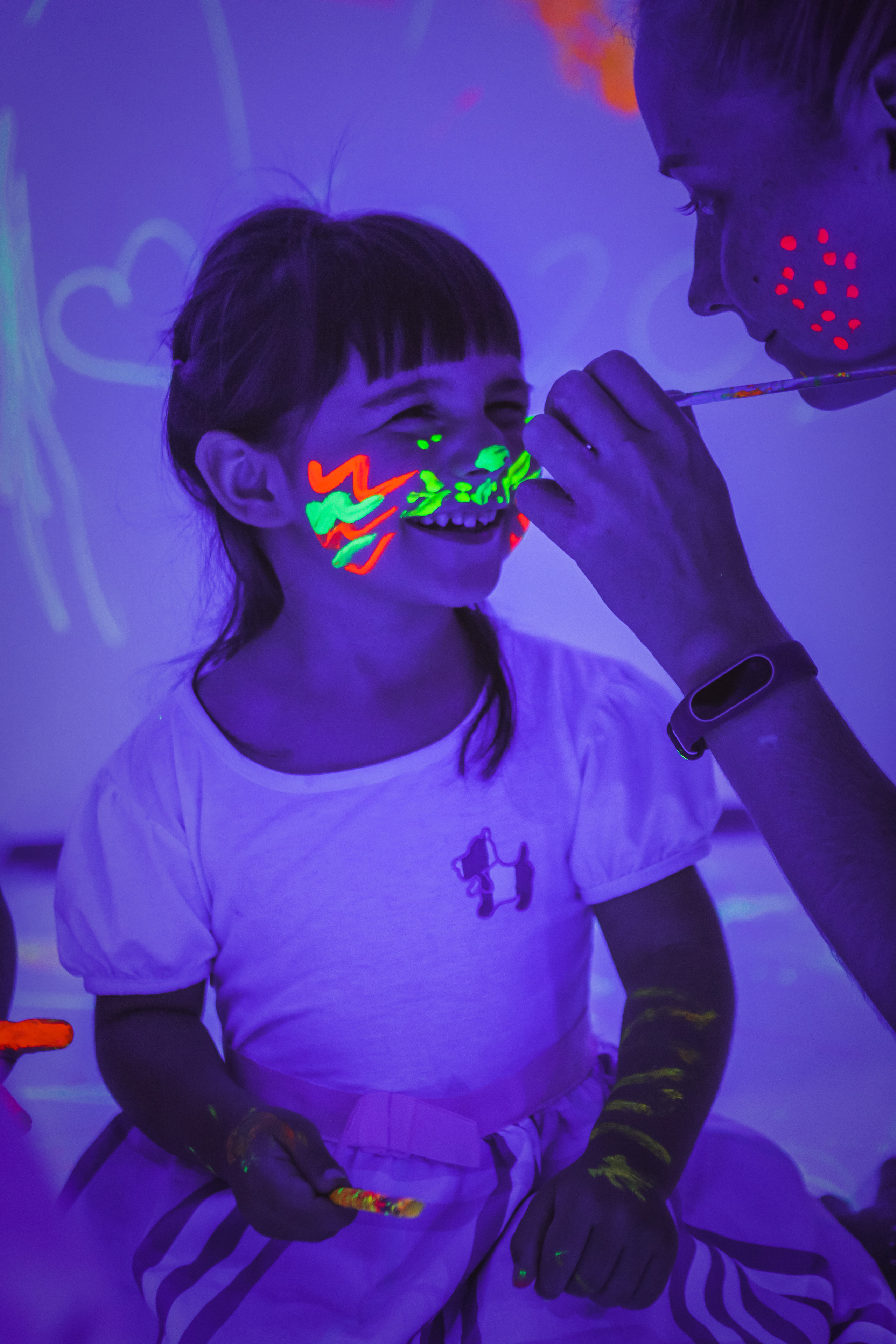 Неоновое день рождение Ульяны. Семейный и свадебный фотограф во Владивостоке Аня Смецкая