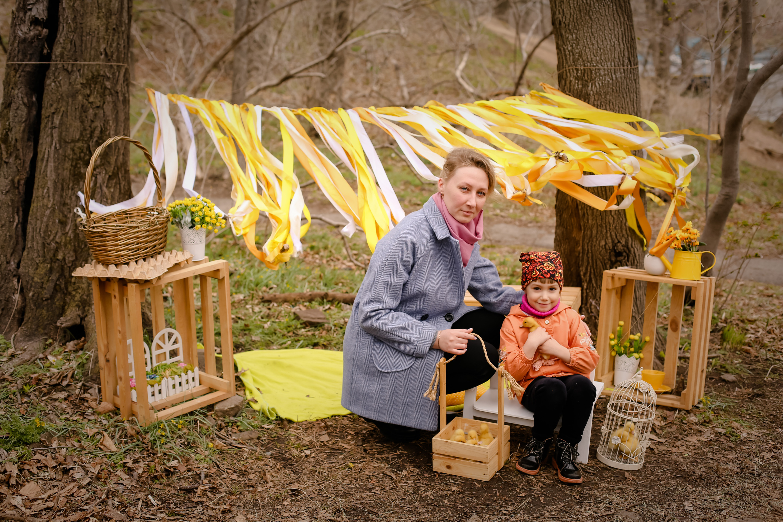 Пасхальный с утятами. Семейный и свадебный фотограф во Владивостоке Аня Смецкая