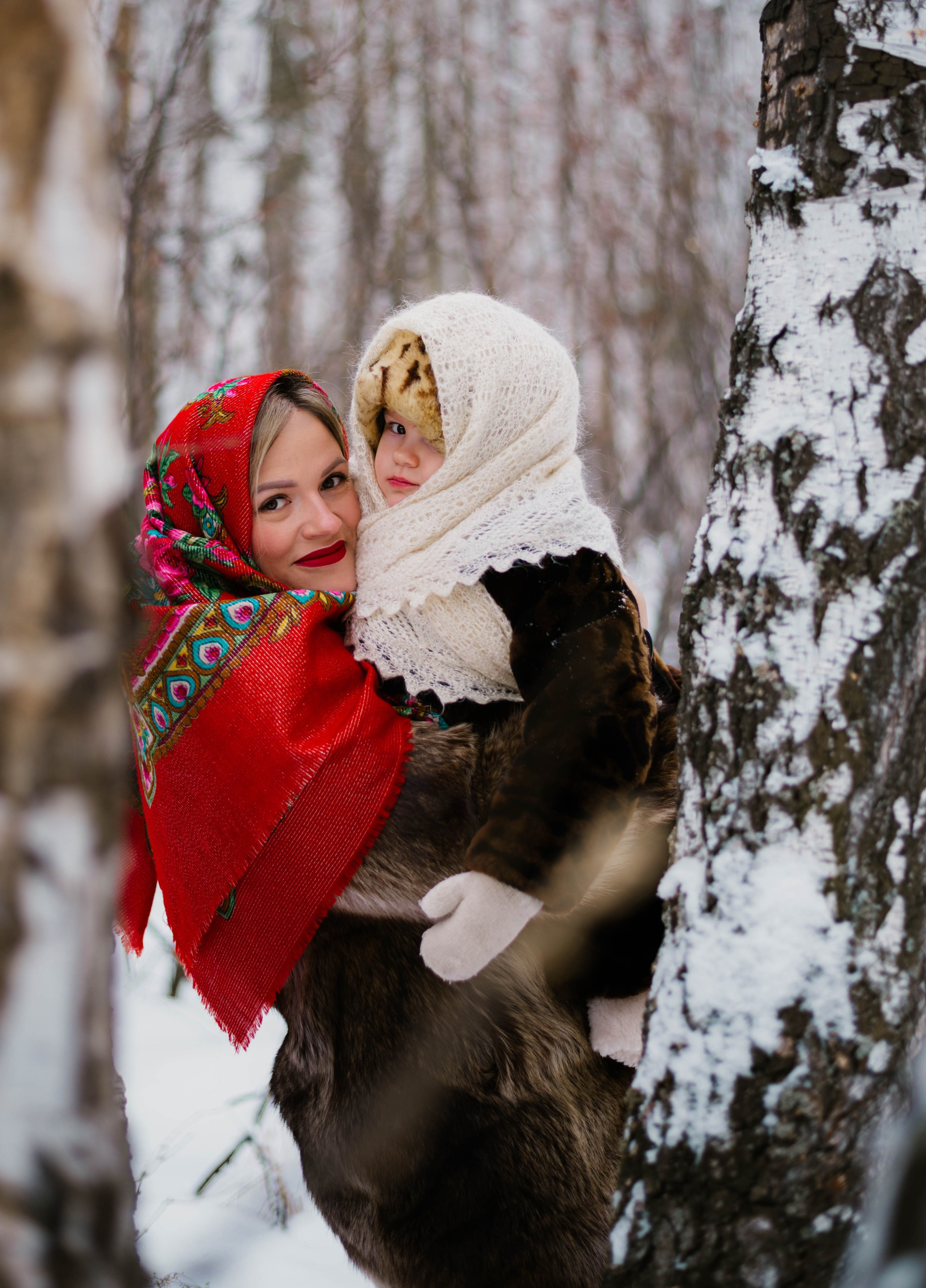 Семейная прогулочная фотосессия