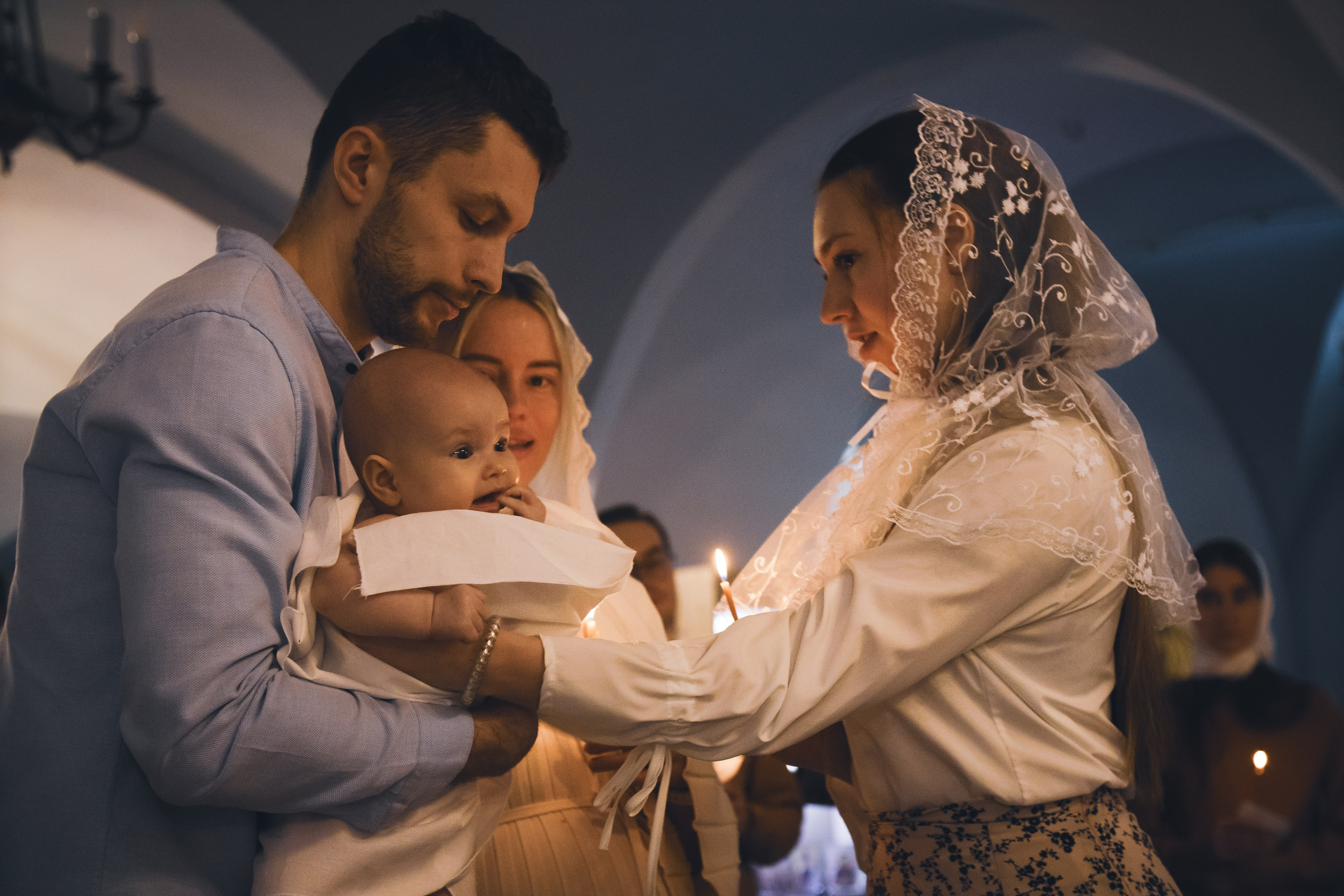 Детское крещение. Фотограф в Санкт-Петербурге Лыков Григорий