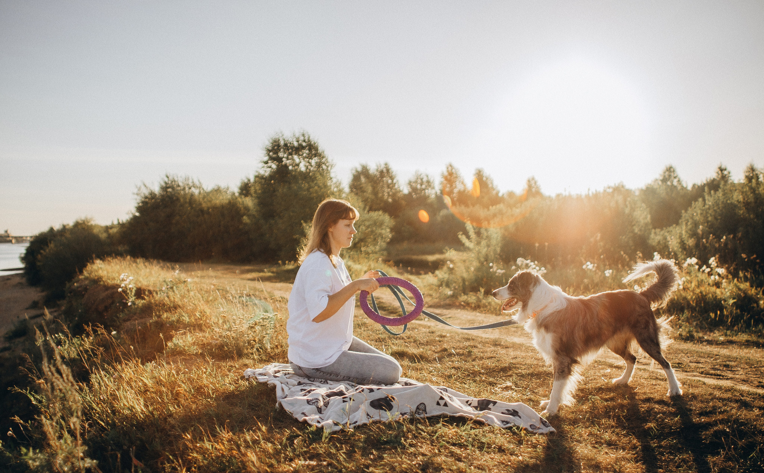 Таня и Бриллиант. Фотограф-анималист Богданова Полина