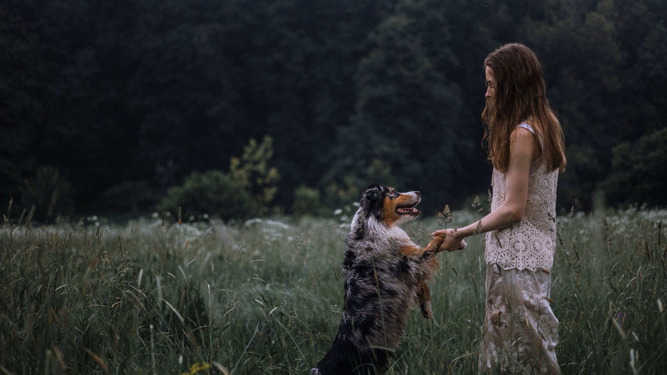 Маша и Долли. Фотограф-анималист Богданова Полина