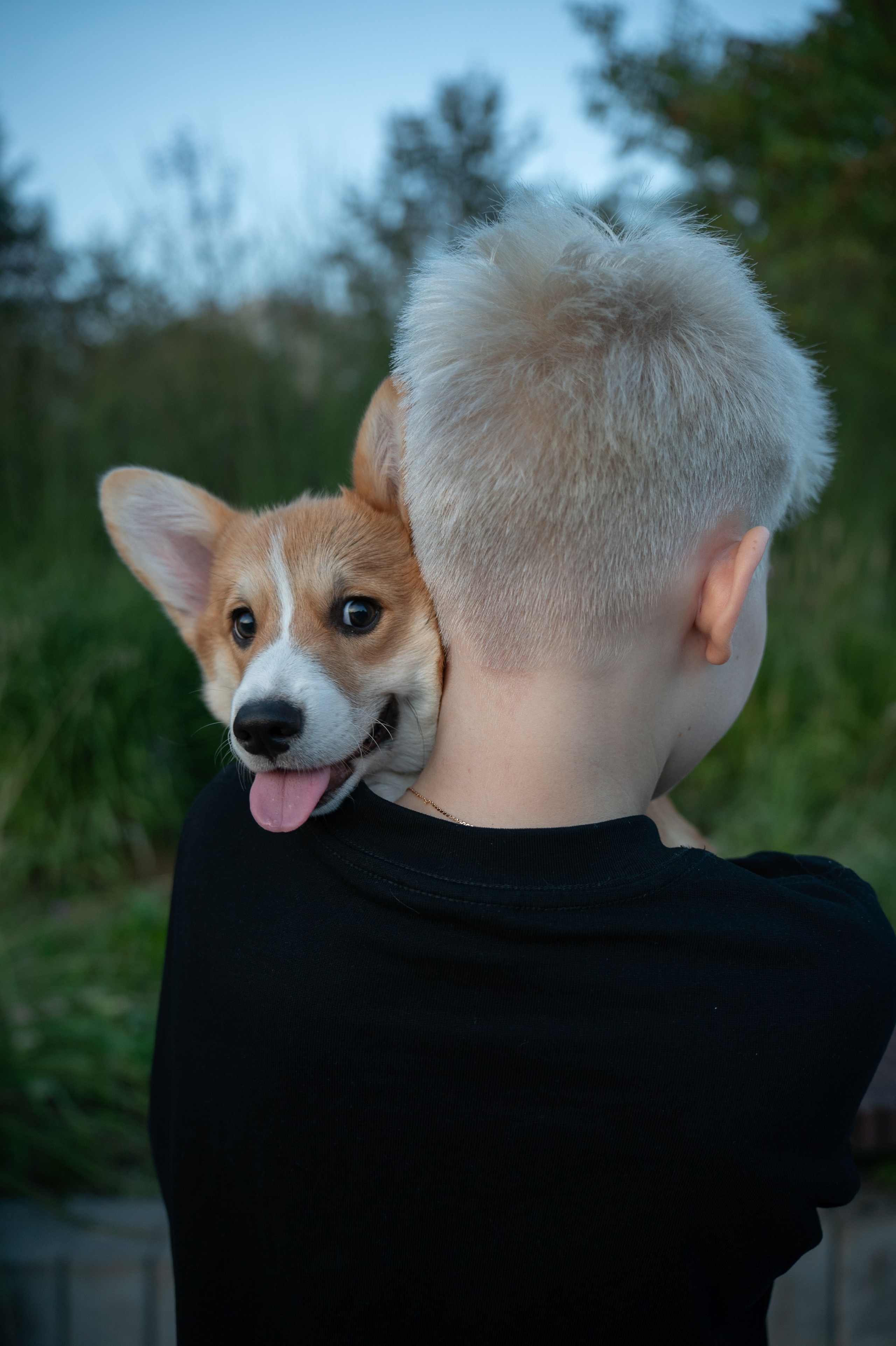 Нина, Илья и Голди. Портретный, семейный фотограф Марина Моисеева