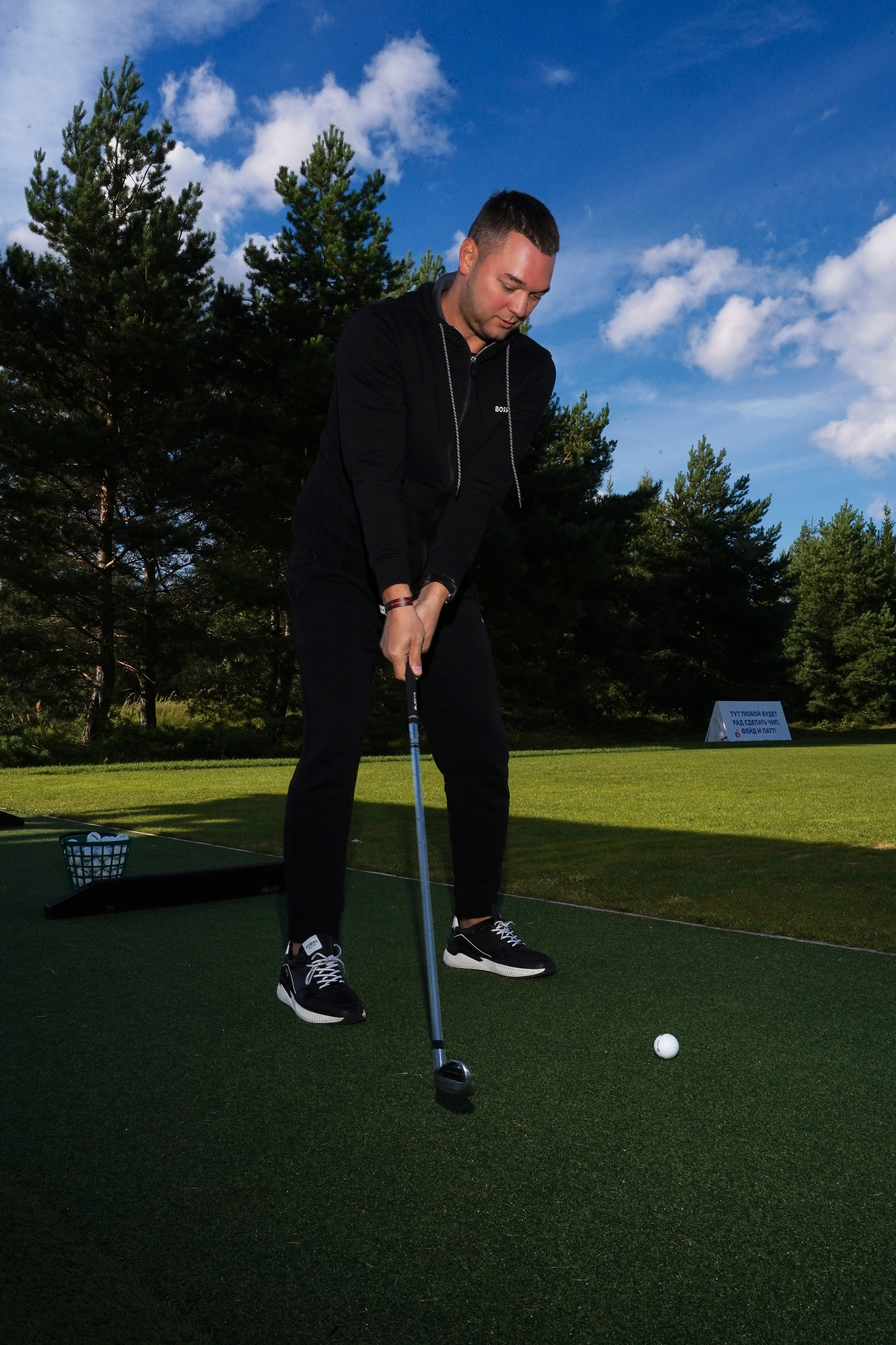 Гольф Пестово X OLIMBET. Фотограф