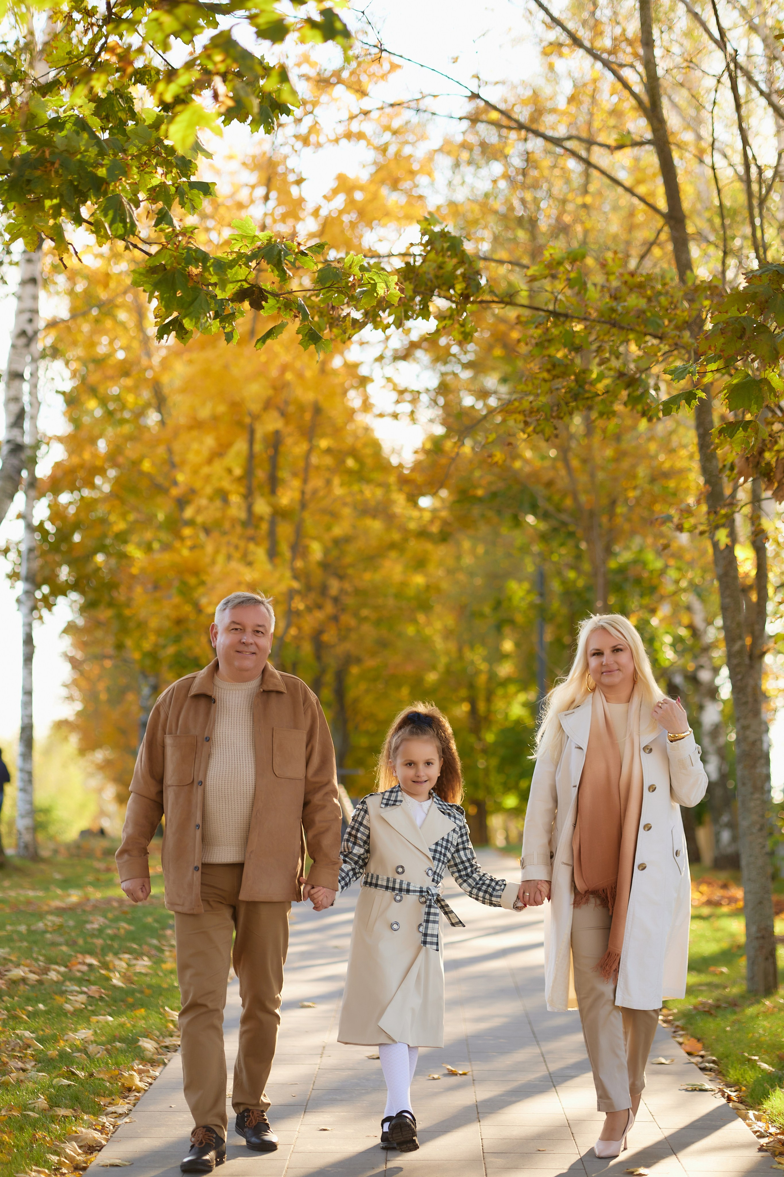 Семейная осеннняя фотосессия. Фотограф в Минске Анна Кучинская