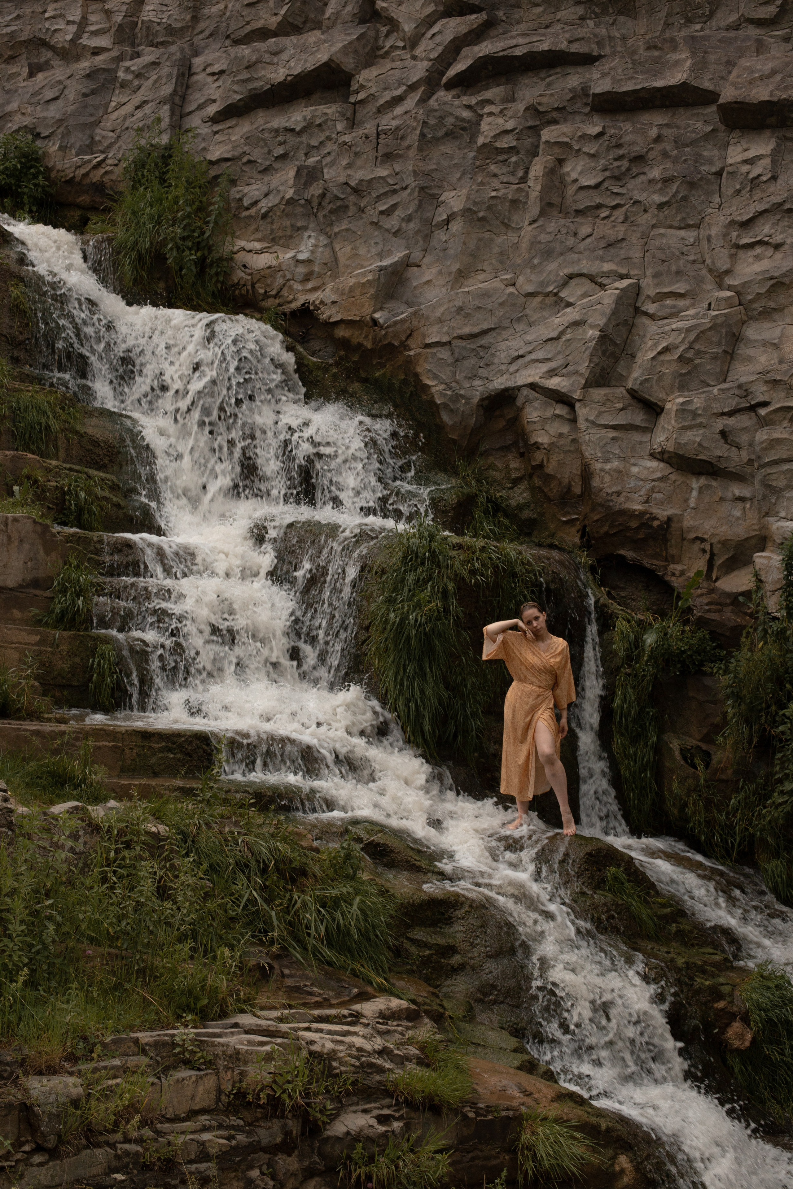 Портретная фотосессия на водопадах. Фотограф в Воронеже Анастасия Провоторова