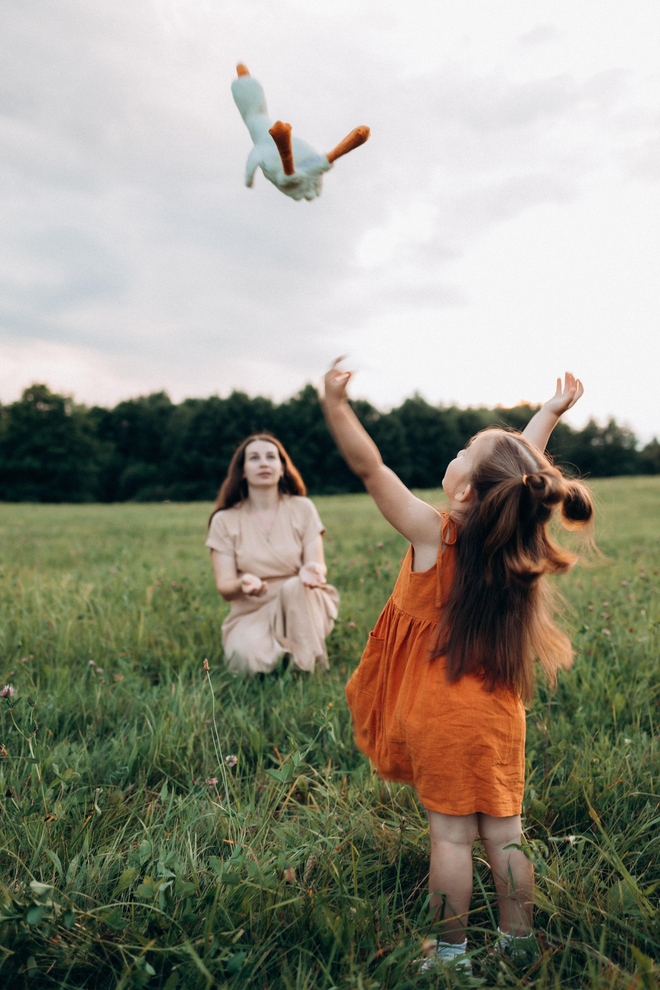 Катя и малышка Аня. Фотограф Елена Рябцева